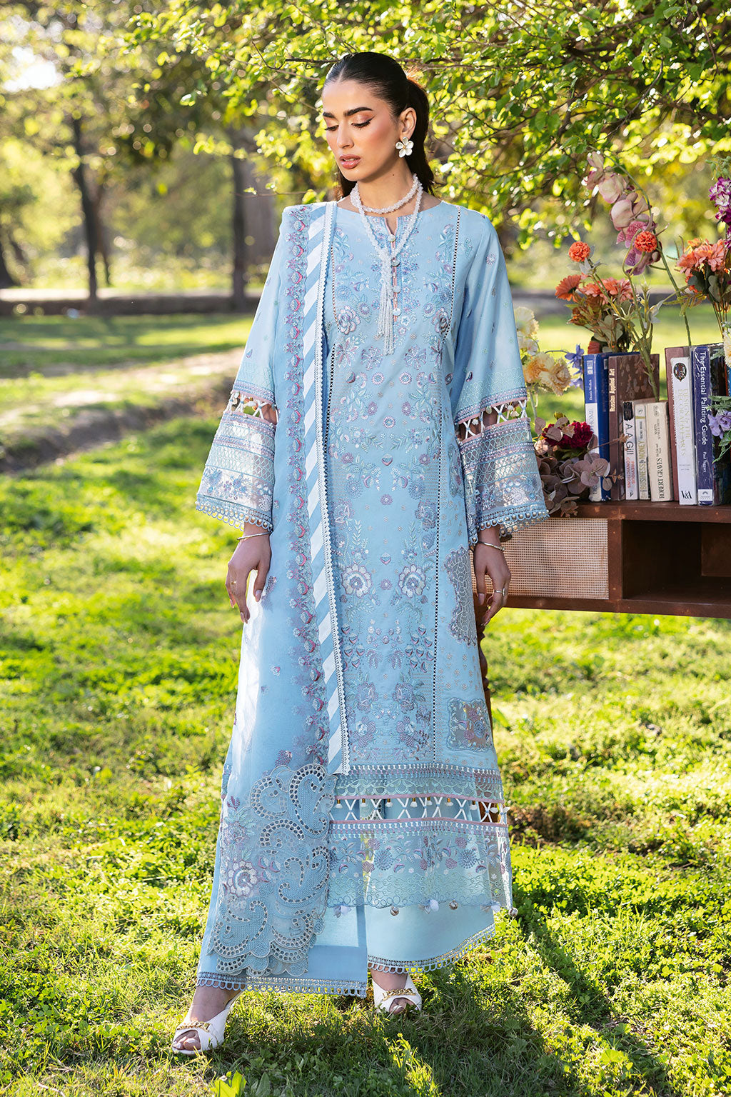 Ramsha | Riwayat Lawn Collection | Y-1306 - Official Ramsha stockist in UK - Sakeena London