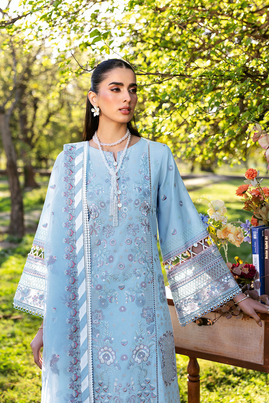 Ramsha | Riwayat Lawn Collection | Y-1306 - Official Ramsha stockist in UK - Sakeena London