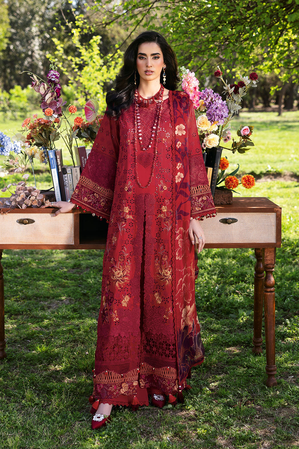 Ramsha | Riwayat Lawn Collection | Y-1309 - Official Ramsha stockist in UK - Sakeena London
