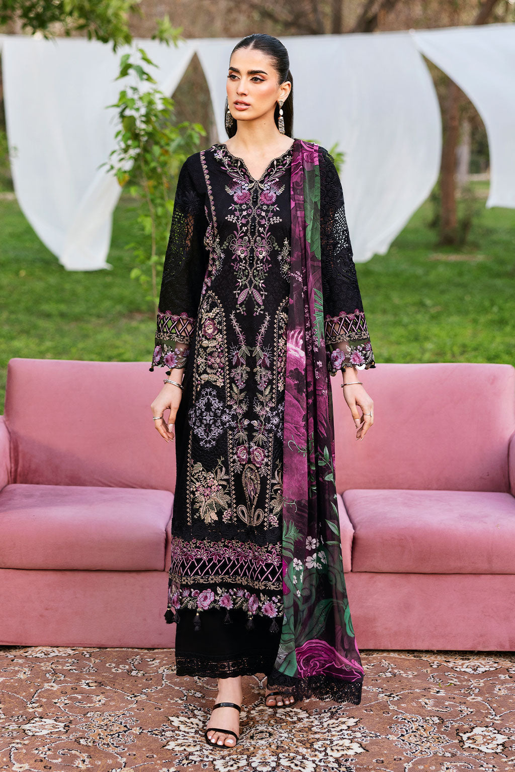 Ramsha | Riwayat Lawn Collection | Y-1302 - Official Ramsha stockist in UK - Sakeena London