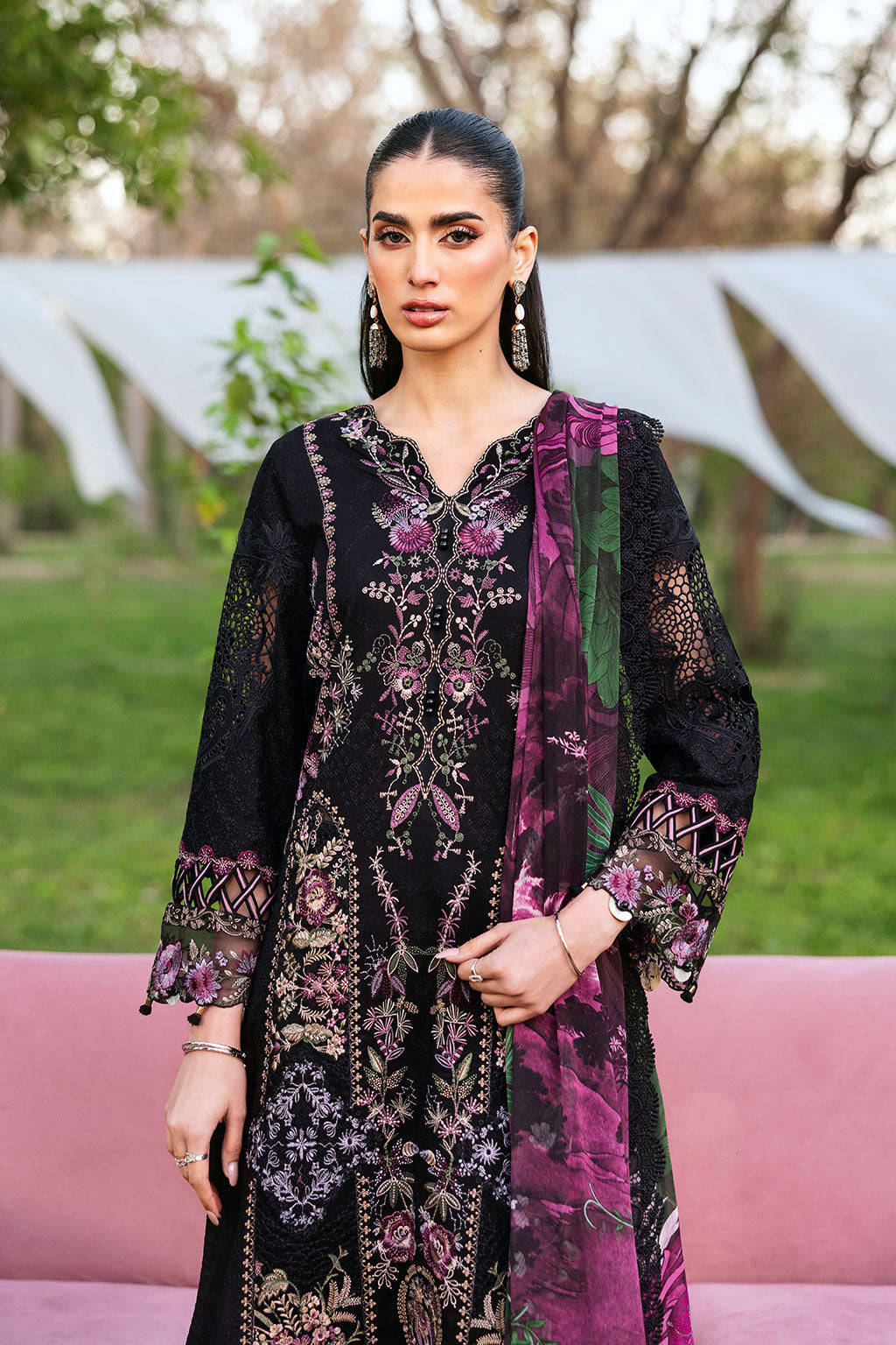 Ramsha | Riwayat Lawn Collection | Y-1302 - Official Ramsha stockist in UK - Sakeena London
