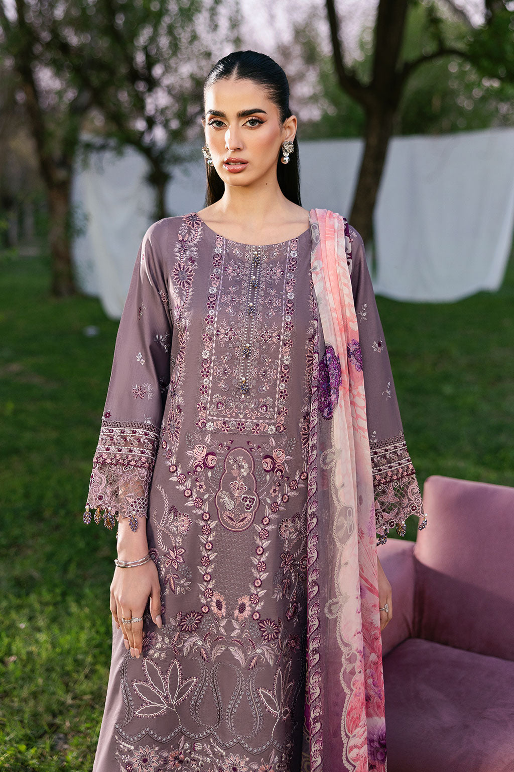 Ramsha | Riwayat Lawn Collection | Y-1310 - Official Ramsha stockist in UK - Sakeena London