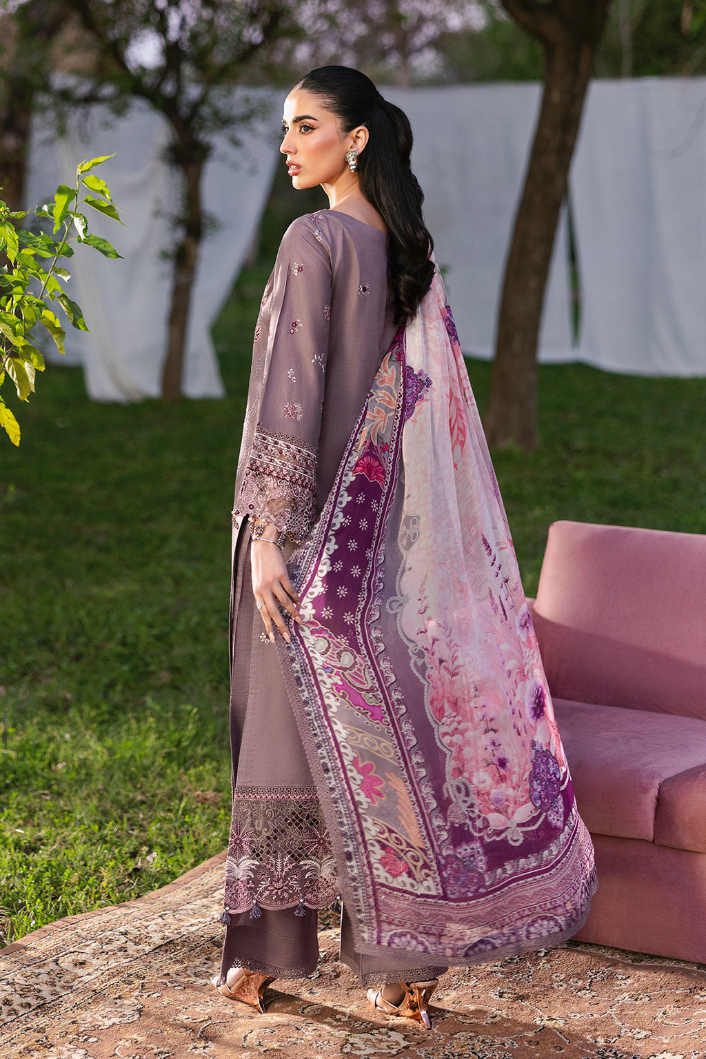 Ramsha | Riwayat Lawn Collection | Y-1310 - Official Ramsha stockist in UK - Sakeena London