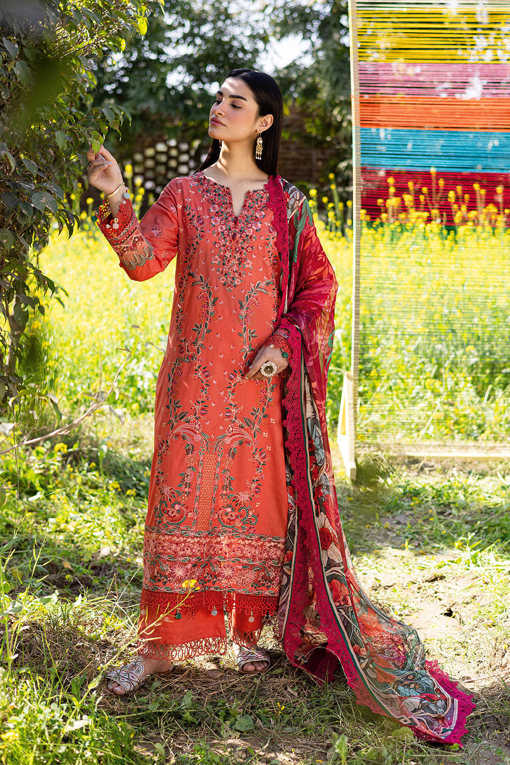 Ramsha | Riwayat Lawn Collection | Y-1205 - Official Ramsha stockist in UK - Sakeena London