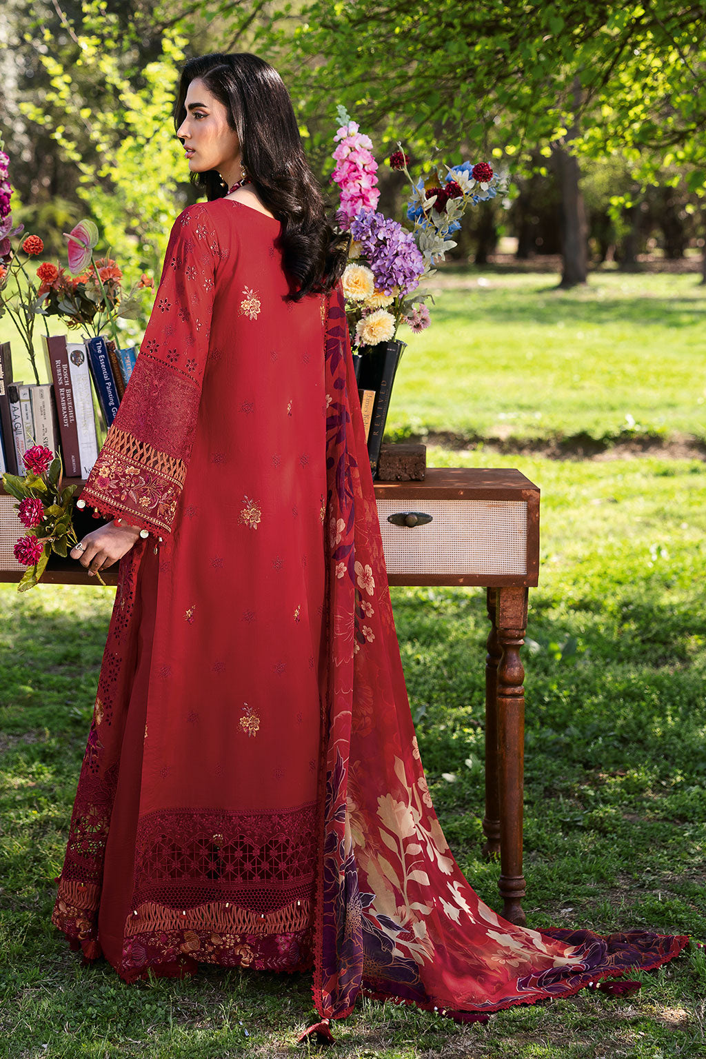 Ramsha | Riwayat Lawn Collection | Y-1309 - Official Ramsha stockist in UK - Sakeena London