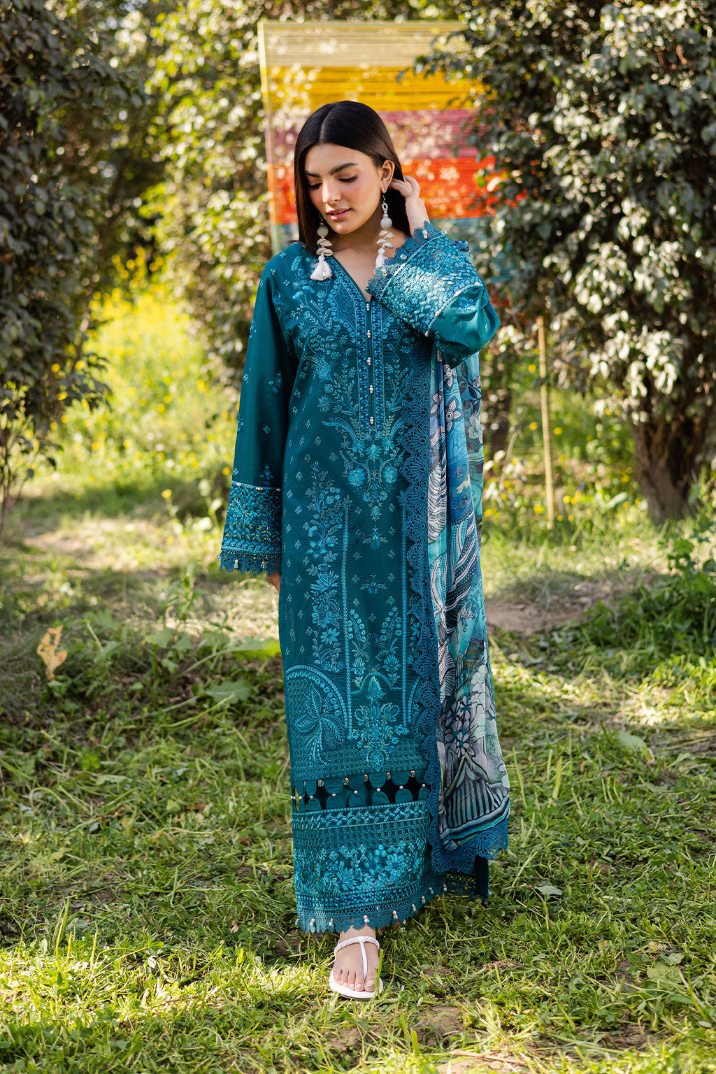 Ramsha | Riwayat Lawn Collection | Y-1206 - Official Ramsha stockist in UK - Sakeena London