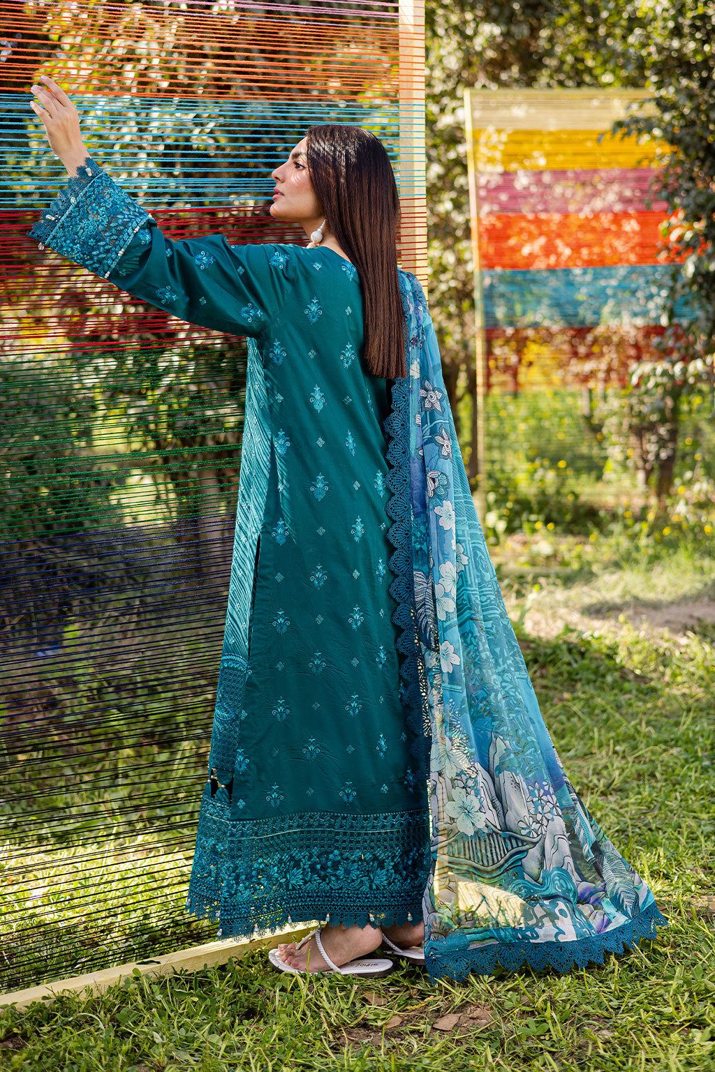 Ramsha | Riwayat Lawn Collection | Y-1206 - Official Ramsha stockist in UK - Sakeena London