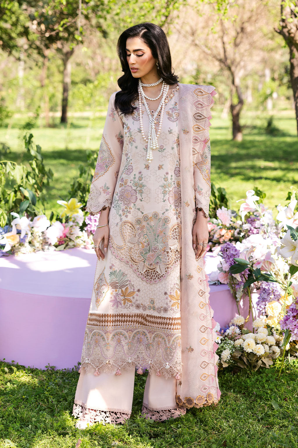 Ramsha | Riwayat Lawn Collection | Y-1308 - Official Ramsha stockist in UK - Sakeena London
