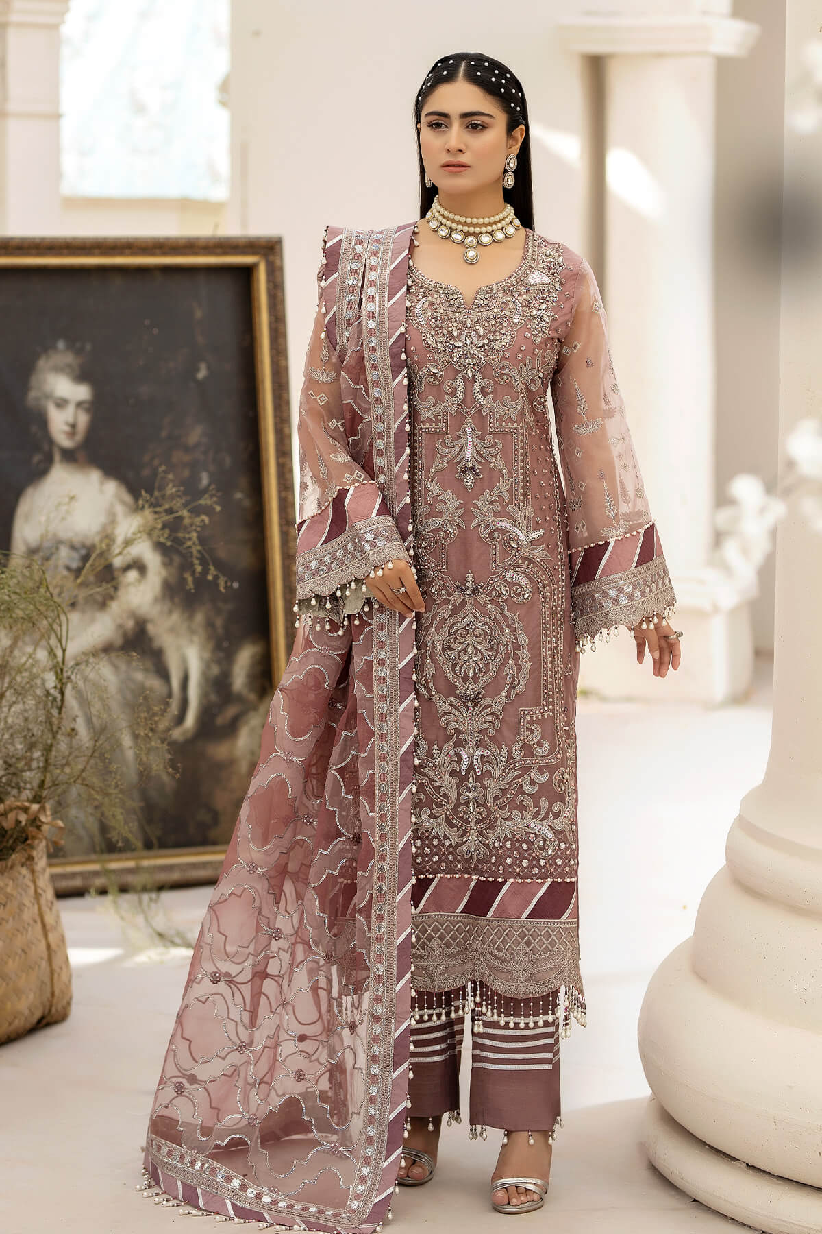 Raeesa Premium | Dehleez Formals | DL-1012 Persian Jewel - Official Raeesa Premium stockist in UK - Sakeena London