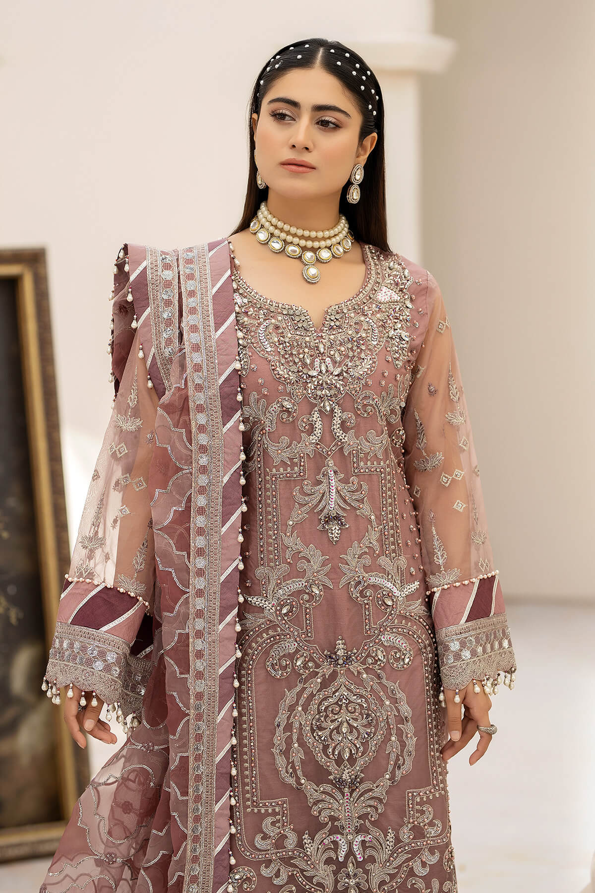 Raeesa Premium | Dehleez Formals | DL-1012 Persian Jewel - Official Raeesa Premium stockist in UK - Sakeena London
