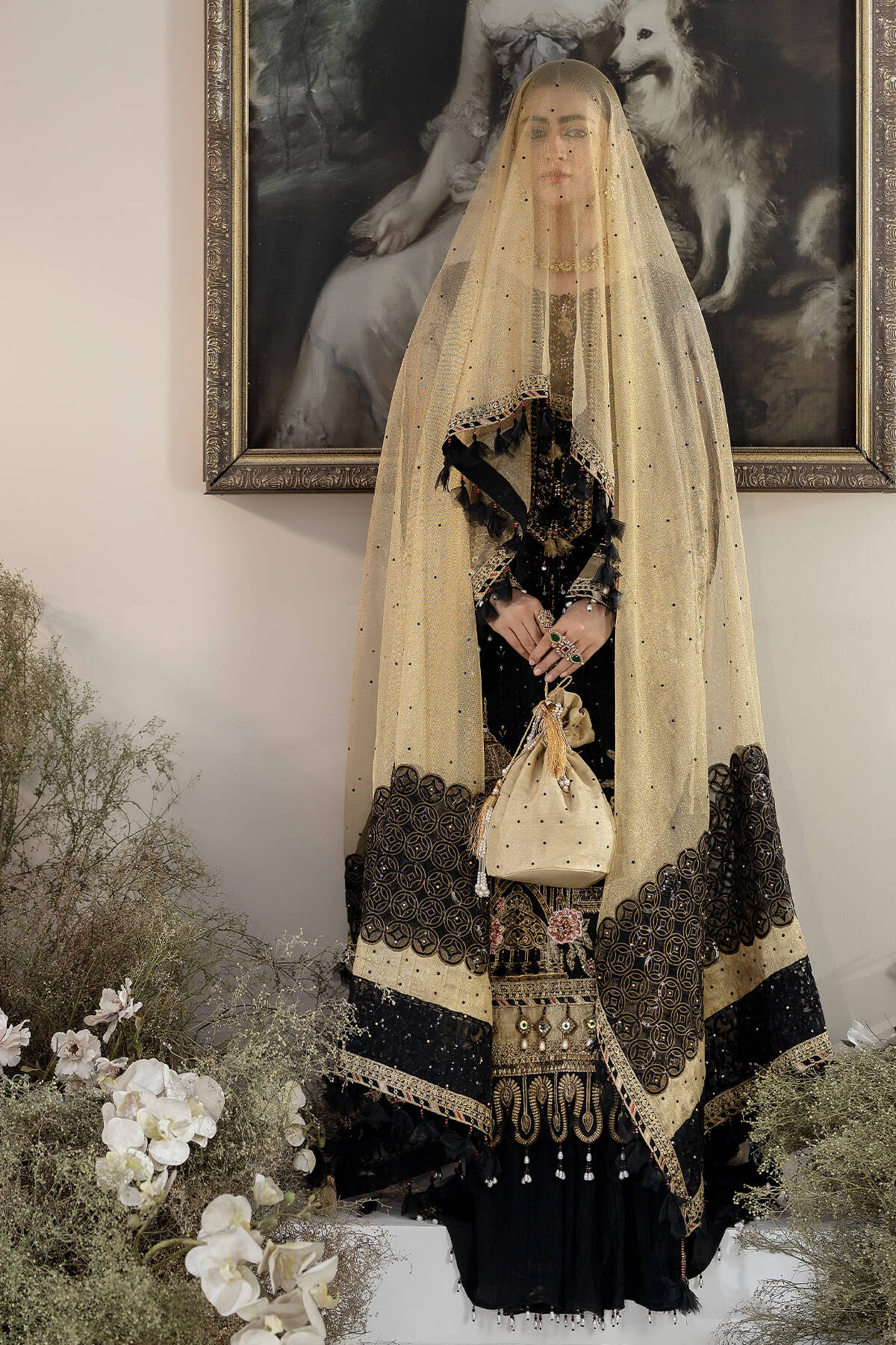 Raeesa Premium | Dehleez Formals | DL-1017 Nightingale - Official Raeesa Premium stockist in UK - Sakeena London