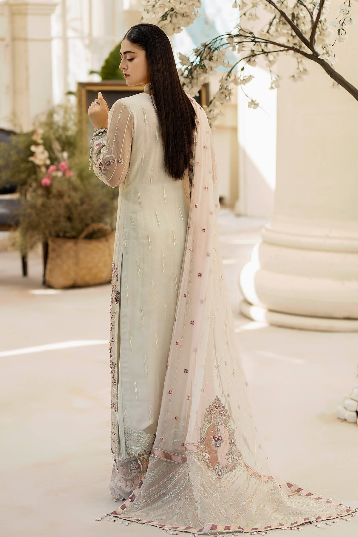 Raeesa Premium | Dehleez Formals | DL-1018 Mehtaab - Official Raeesa Premium stockist in UK - Sakeena London