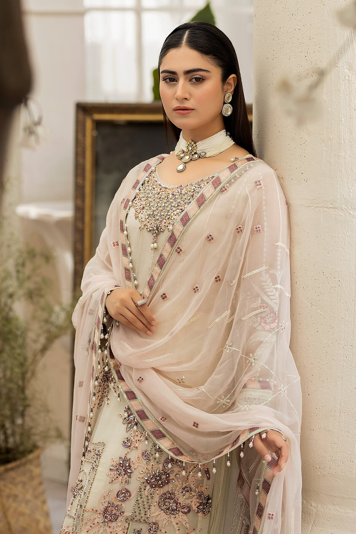Raeesa Premium | Dehleez Formals | DL-1018 Mehtaab - Official Raeesa Premium stockist in UK - Sakeena London