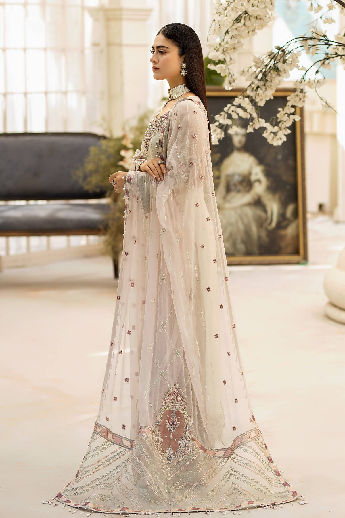 Raeesa Premium | Dehleez Formals | DL-1018 Mehtaab - Official Raeesa Premium stockist in UK - Sakeena London