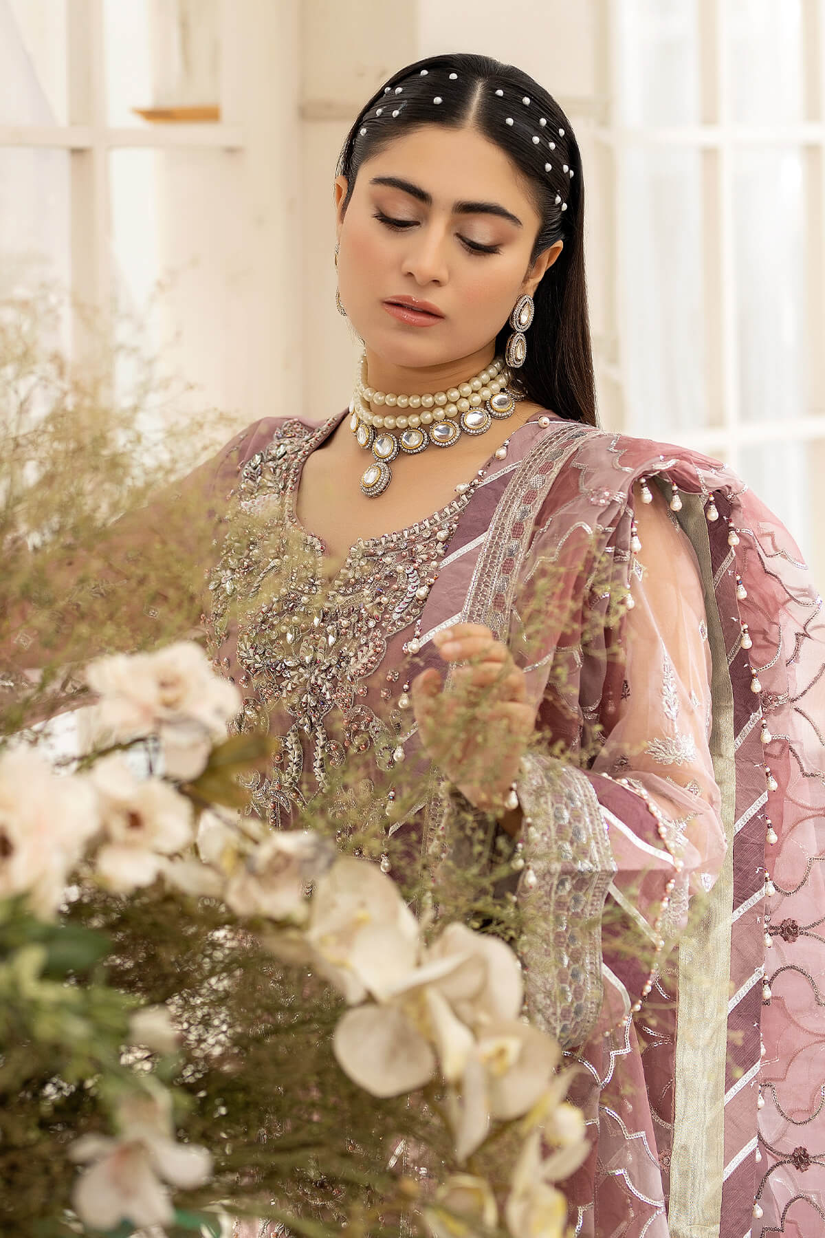Raeesa Premium | Dehleez Formals | DL-1012 Persian Jewel - Official Raeesa Premium stockist in UK - Sakeena London