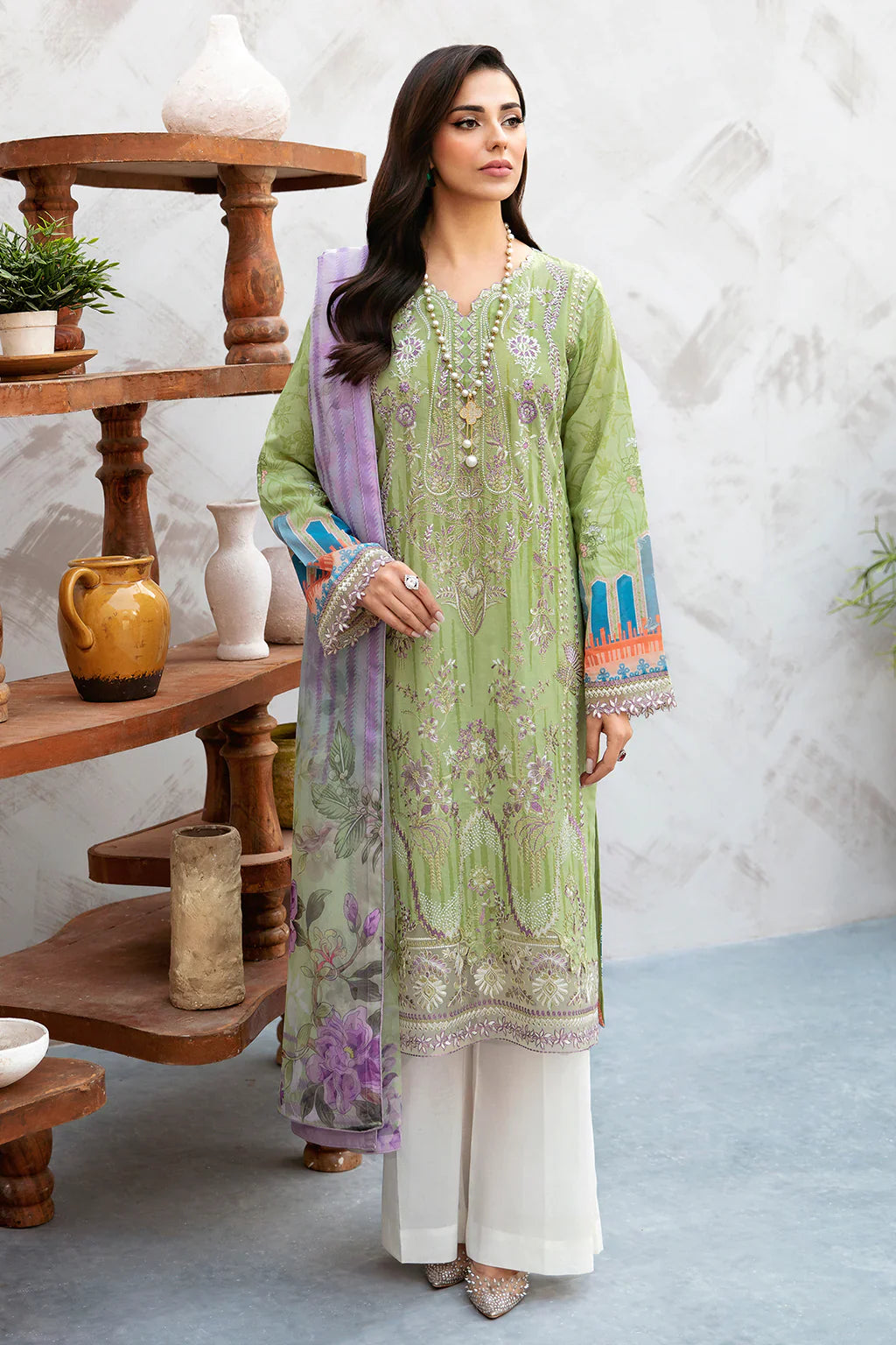 Ramsha | Ghazal Lawn 24 | L-904 - Official Ramsha stockist in UK - Sakeena London