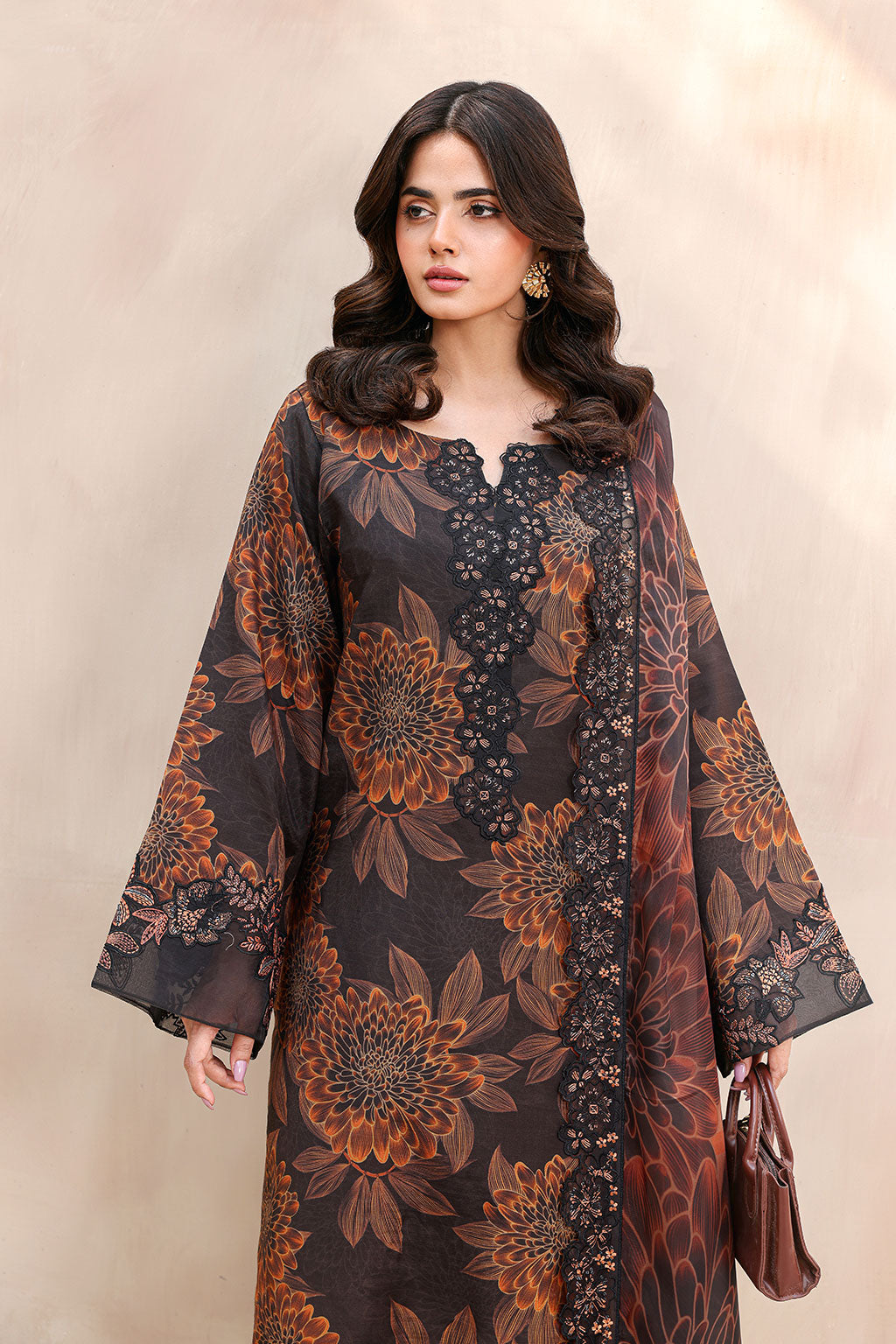 Ramsha | Naqsh Embroidered Rawsilk | RS-02