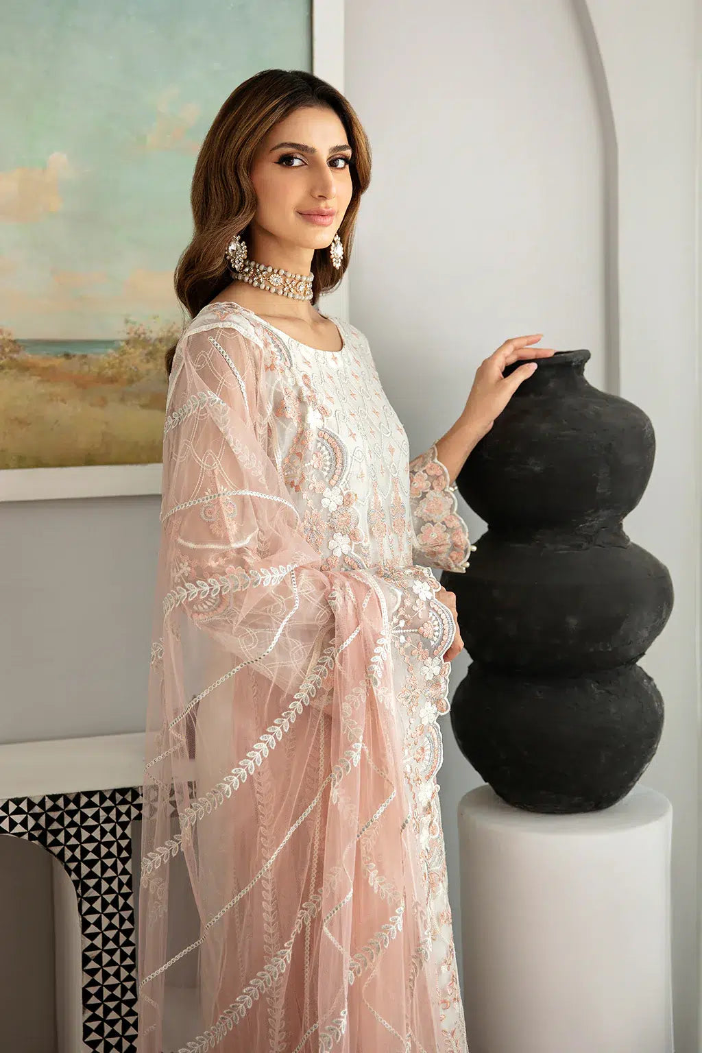 Ramsha | Rangoon Chiffon Collection | D-1103 - Official Ramsha stockist in UK - Sakeena London
