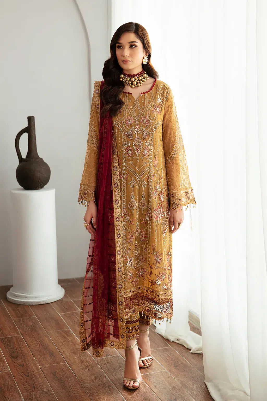Ramsha | Rangoon Chiffon Collection | D-1110 - Official Ramsha stockist in UK - Sakeena London