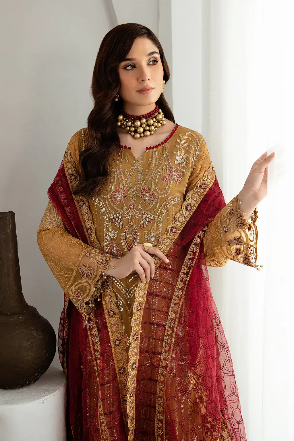 Ramsha | Rangoon Chiffon Collection | D-1110 - Official Ramsha stockist in UK - Sakeena London