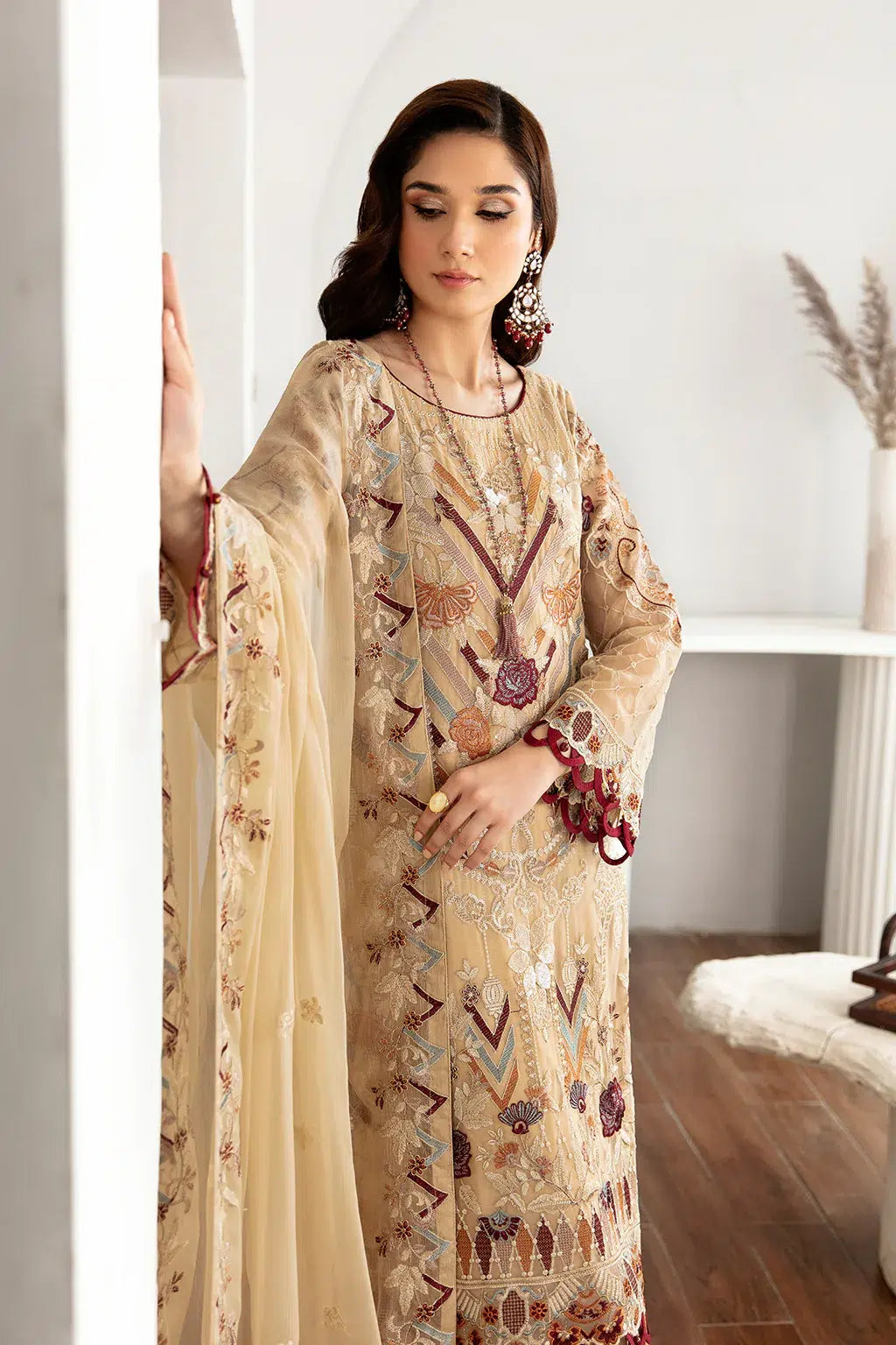 Ramsha | Rangoon Chiffon Collection | D-1108 - Official Ramsha stockist in UK - Sakeena London