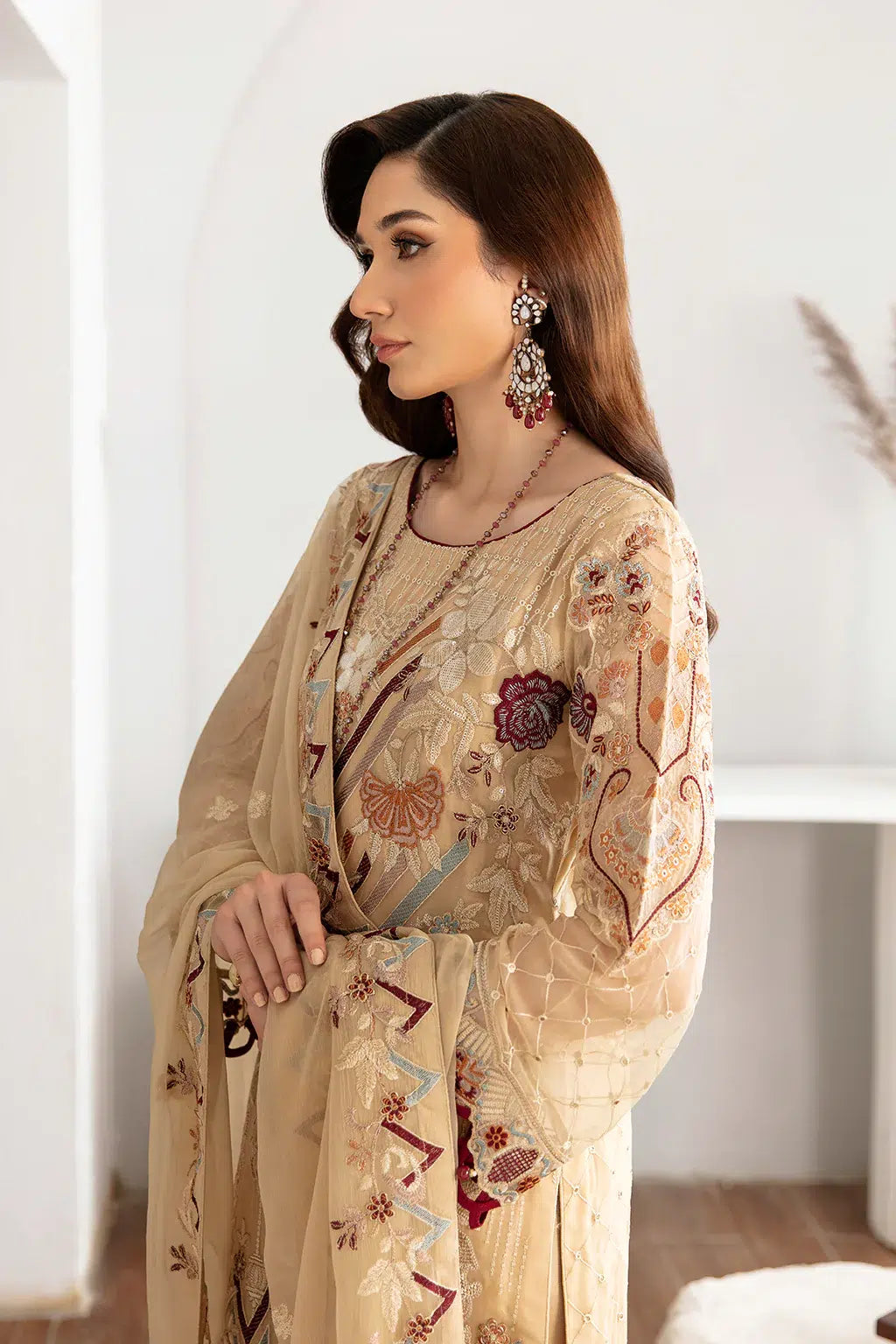 Ramsha | Rangoon Chiffon Collection | D-1108 - Official Ramsha stockist in UK - Sakeena London