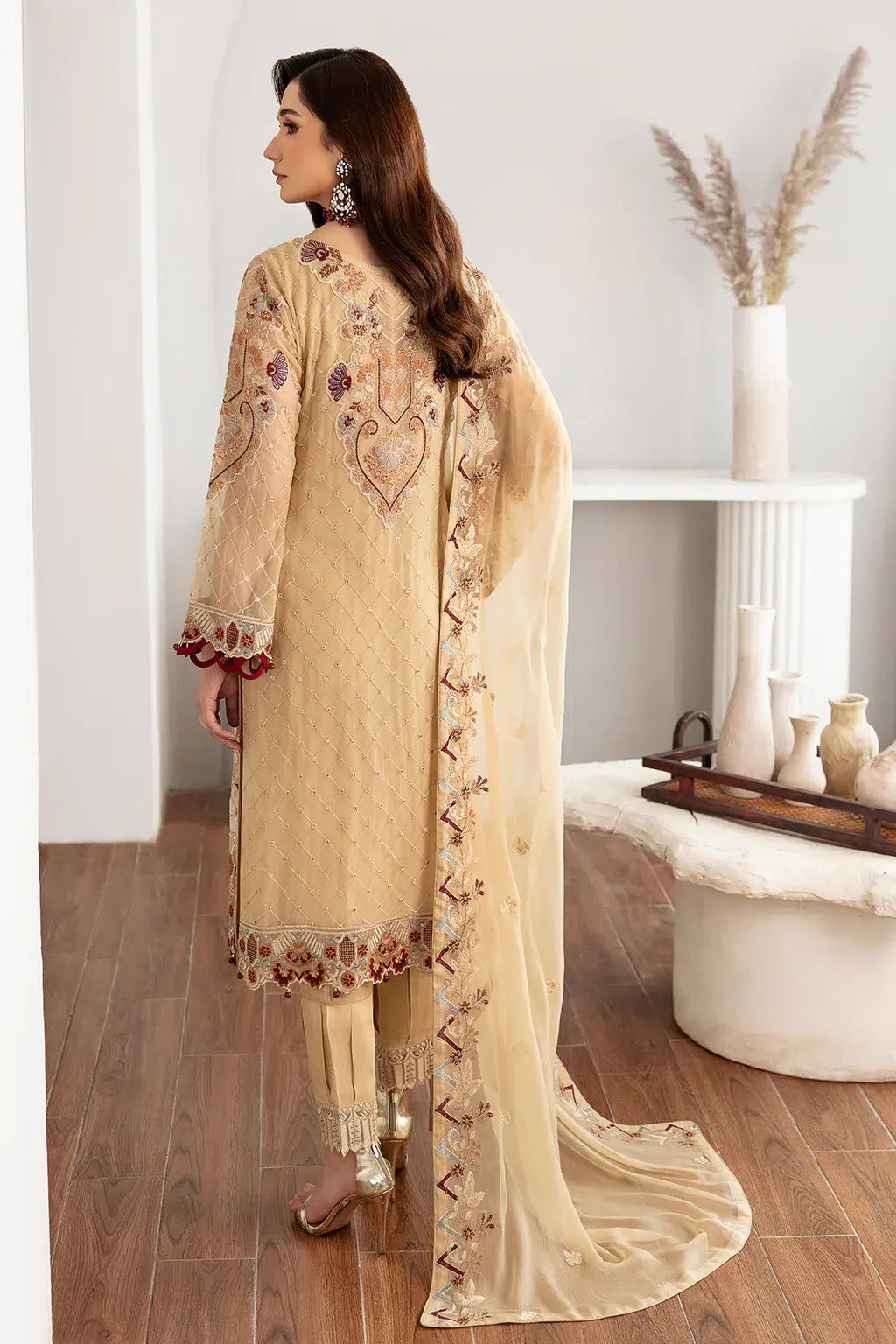 Ramsha | Rangoon Chiffon Collection | D-1108 - Official Ramsha stockist in UK - Sakeena London