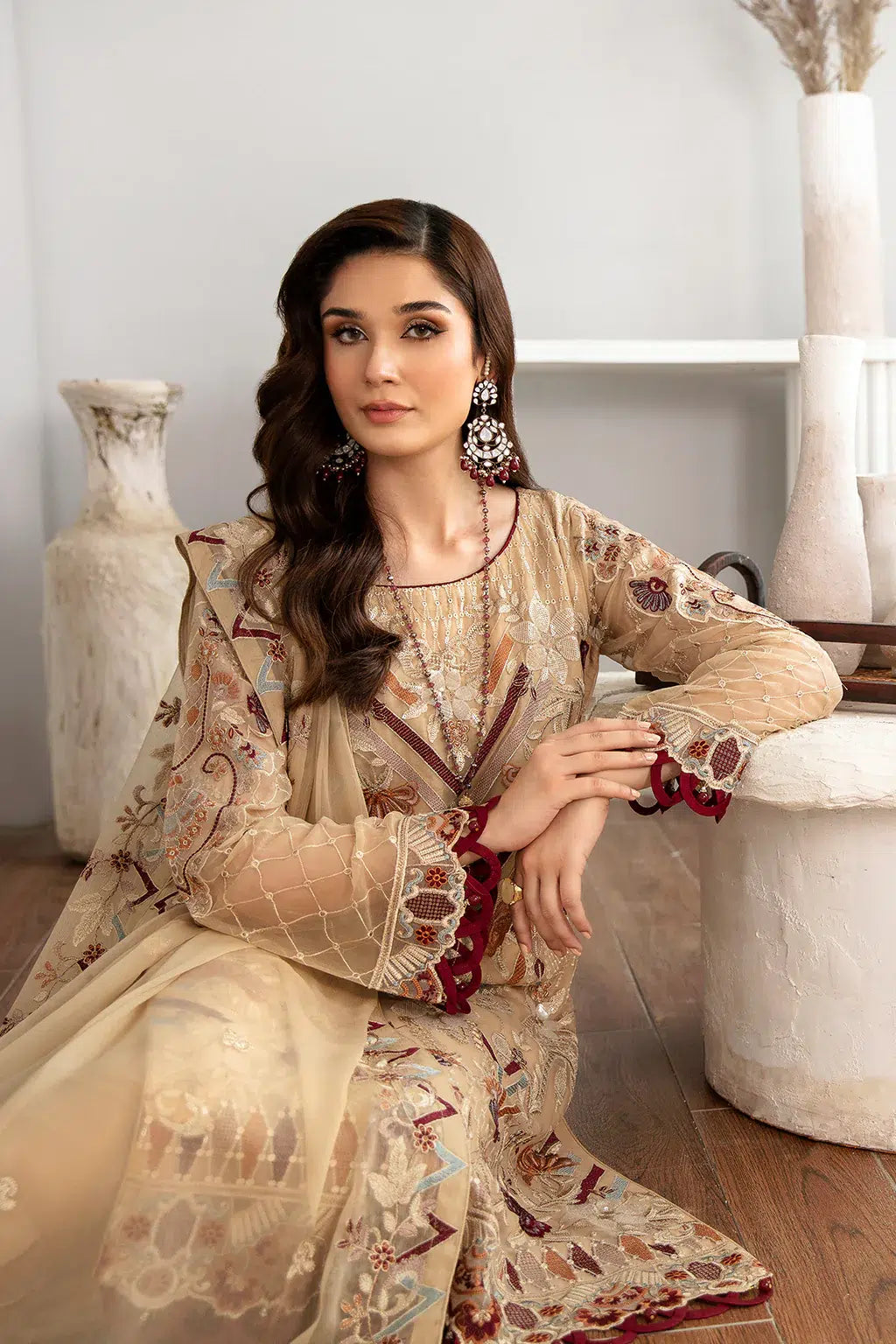 Ramsha | Rangoon Chiffon Collection | D-1108 - Official Ramsha stockist in UK - Sakeena London