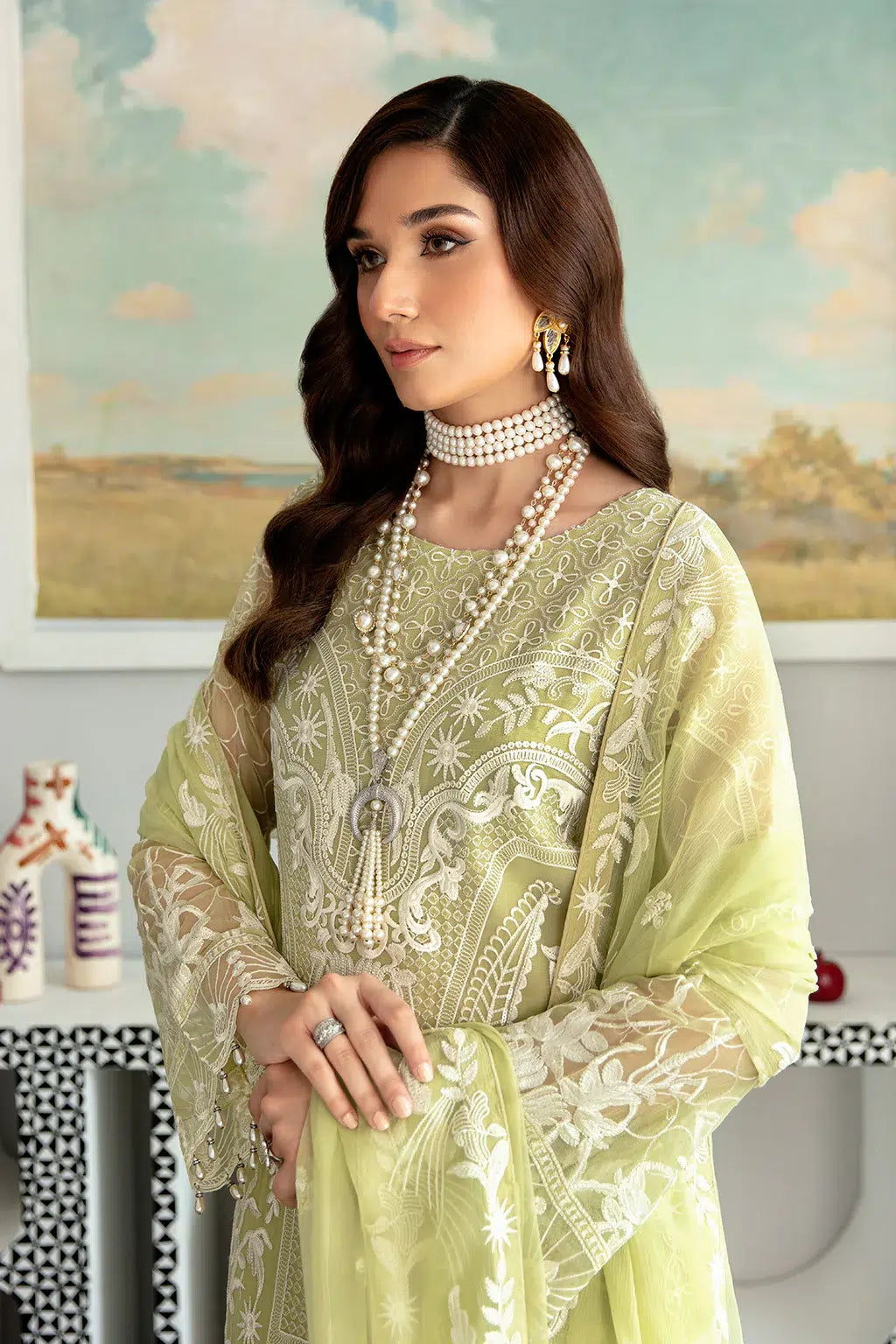 Ramsha | Rangoon Chiffon Collection | D-1105 - Official Ramsha stockist in UK - Sakeena London