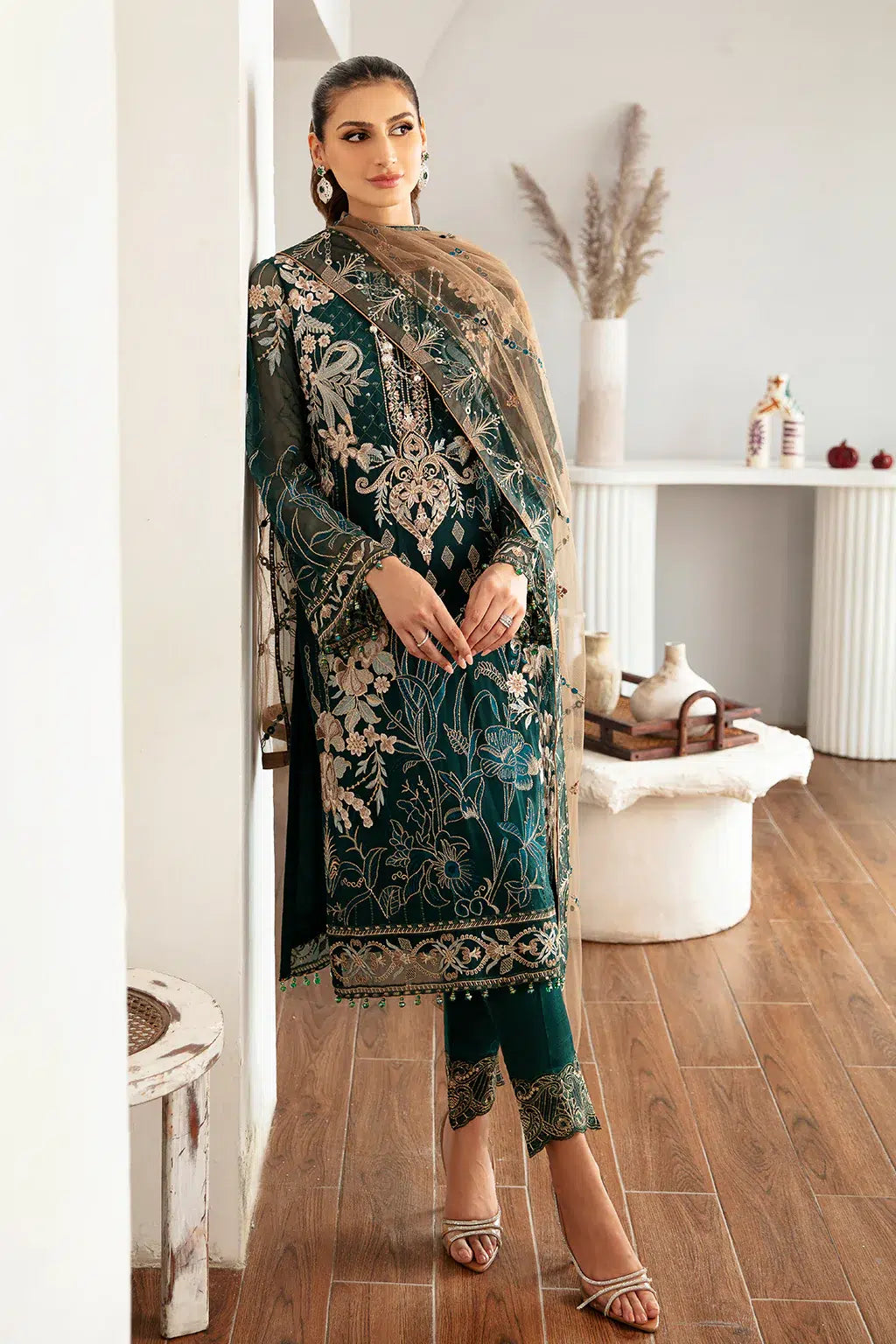 Ramsha | Rangoon Chiffon Collection | D-1101 - Official Ramsha stockist in UK - Sakeena London