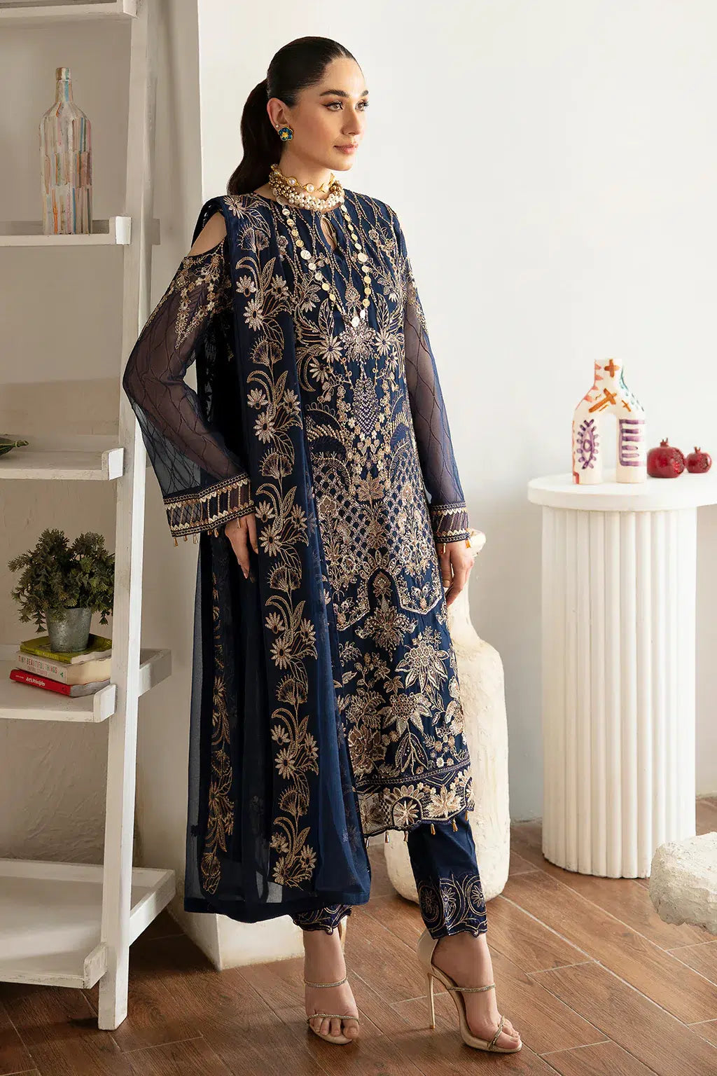 Ramsha | Rangoon Chiffon Collection | D-1111 - Official Ramsha stockist in UK - Sakeena London