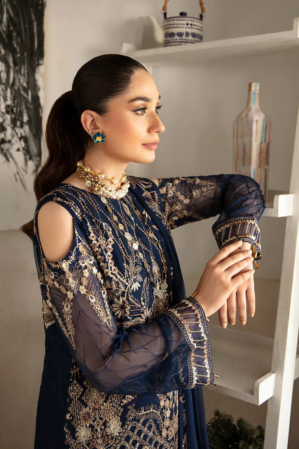 Ramsha | Rangoon Chiffon Collection | D-1111 - Official Ramsha stockist in UK - Sakeena London
