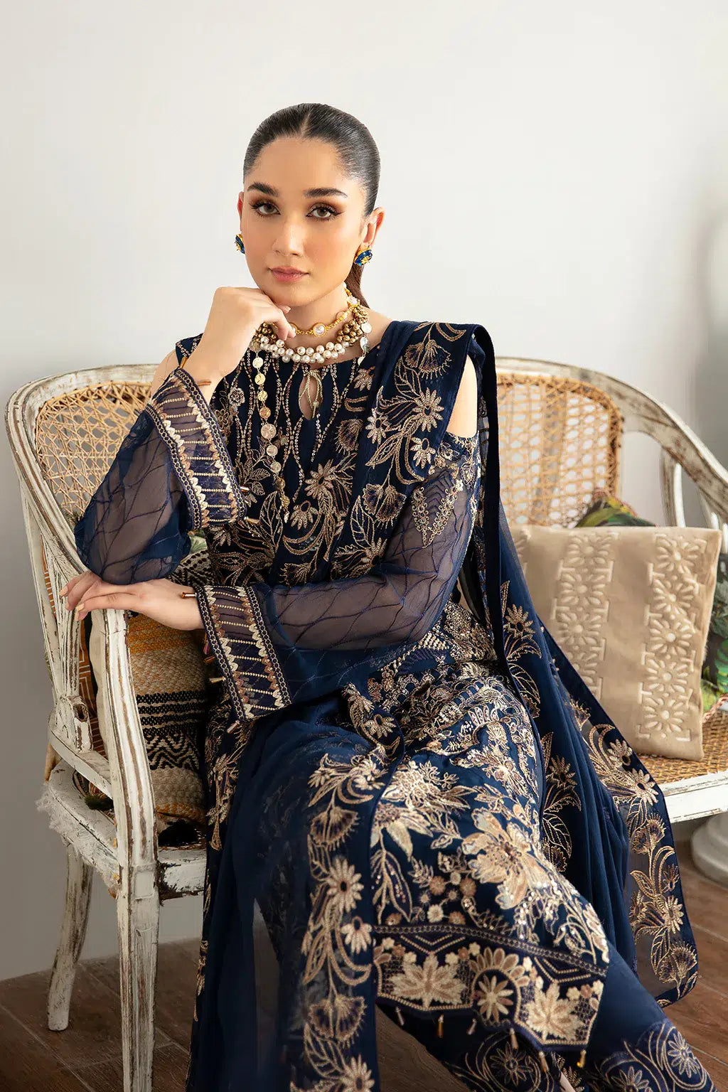 Ramsha | Rangoon Chiffon Collection | D-1111 - Official Ramsha stockist in UK - Sakeena London