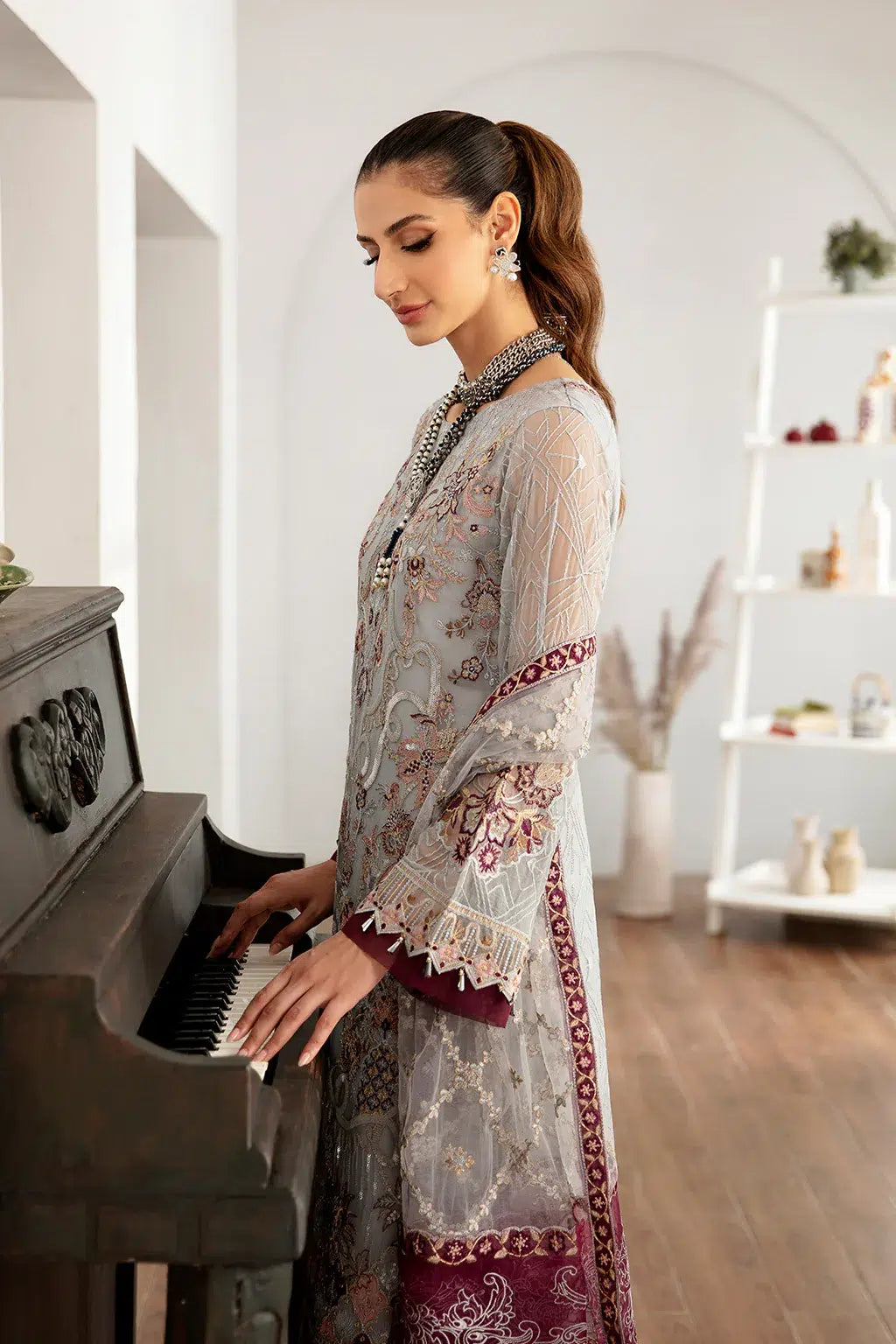 Ramsha | Rangoon Chiffon Collection | D-1109 - Official Ramsha stockist in UK - Sakeena London