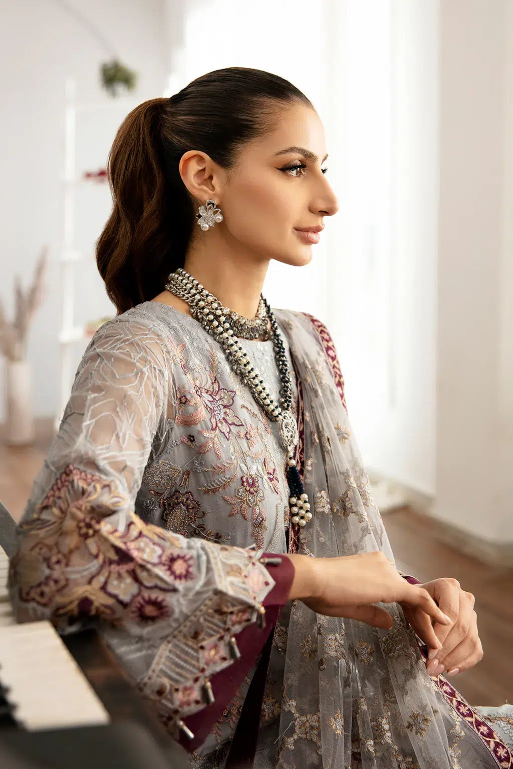 Ramsha | Rangoon Chiffon Collection | D-1109 - Official Ramsha stockist in UK - Sakeena London