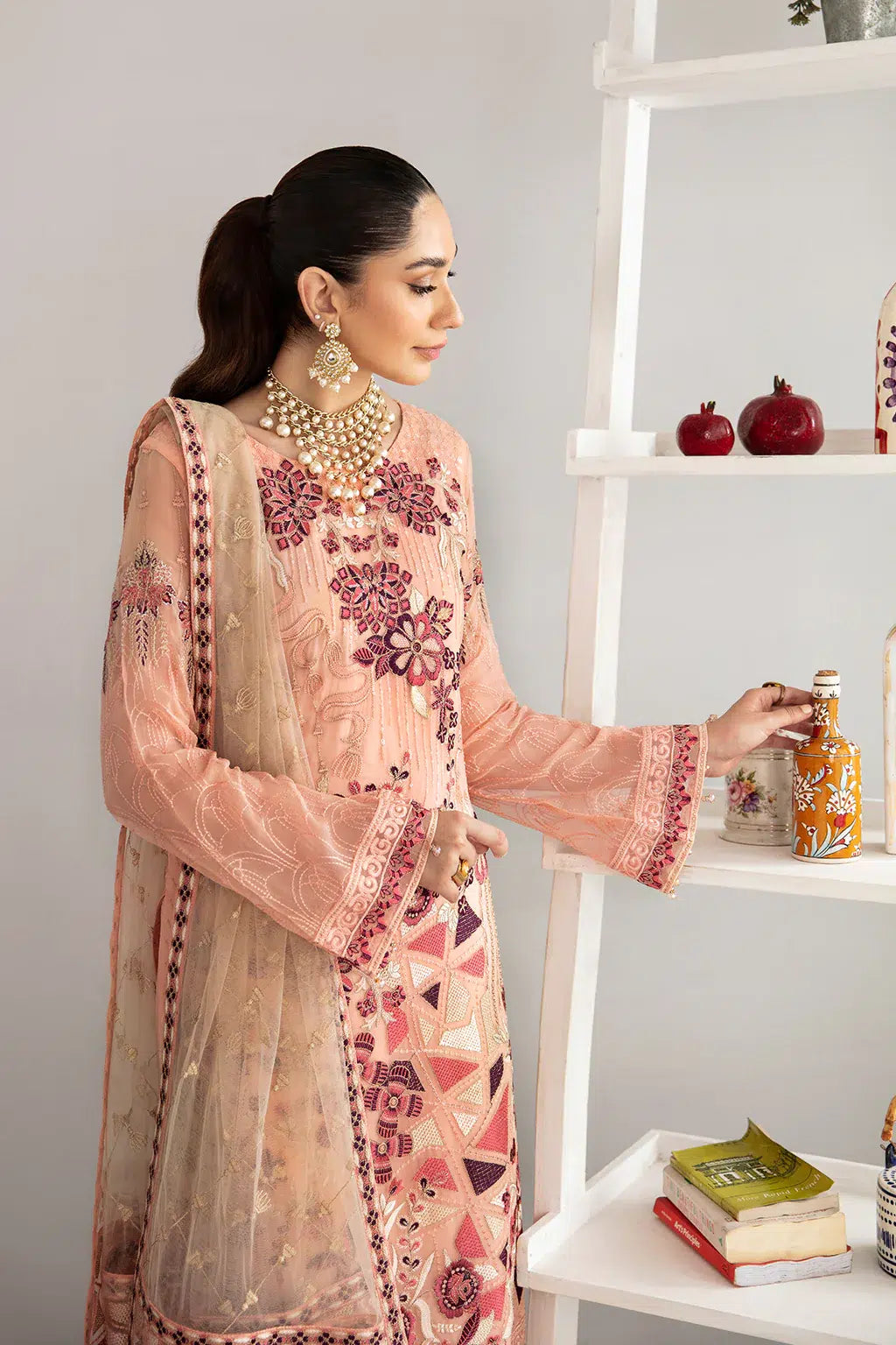 Ramsha | Rangoon Chiffon Collection | D-1112 - Official Ramsha stockist in UK - Sakeena London
