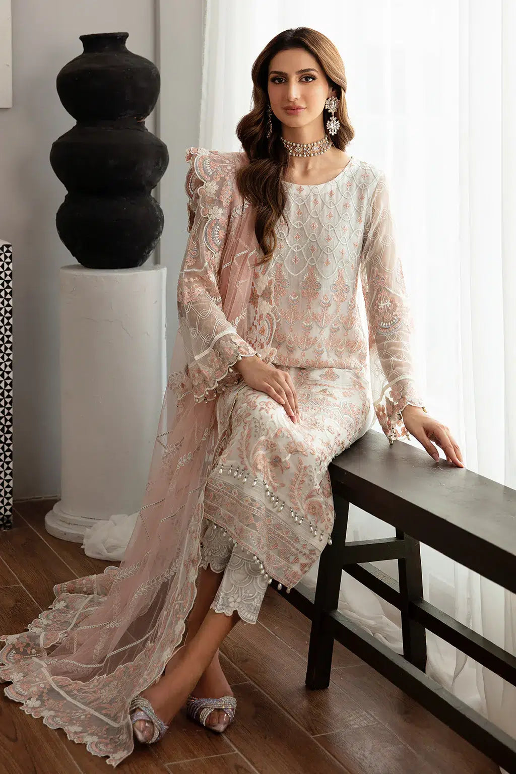 Ramsha | Rangoon Chiffon Collection | D-1103 - Official Ramsha stockist in UK - Sakeena London