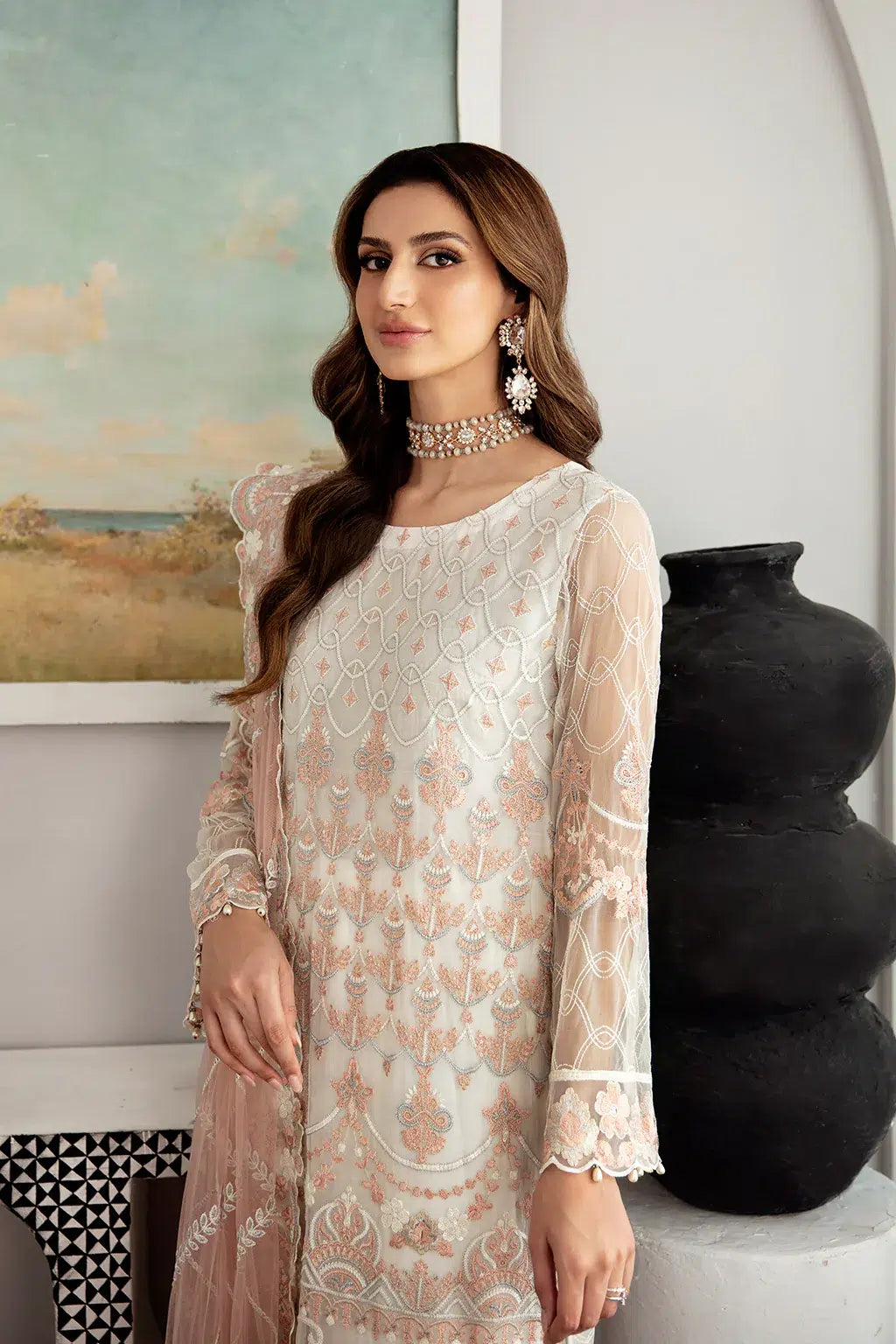 Ramsha | Rangoon Chiffon Collection | D-1103 - Official Ramsha stockist in UK - Sakeena London
