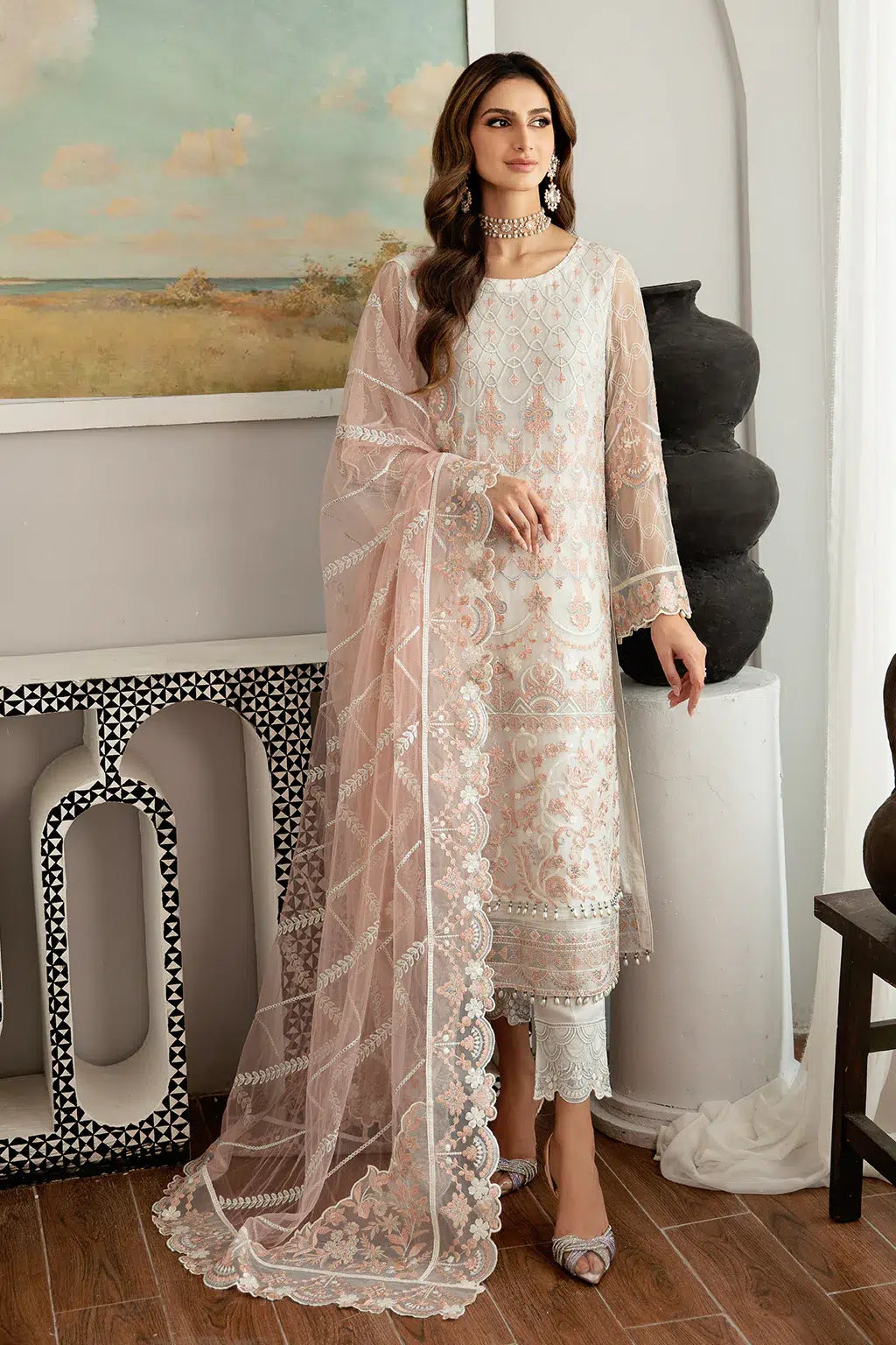 Ramsha | Rangoon Chiffon Collection | D-1103 - Official Ramsha stockist in UK - Sakeena London