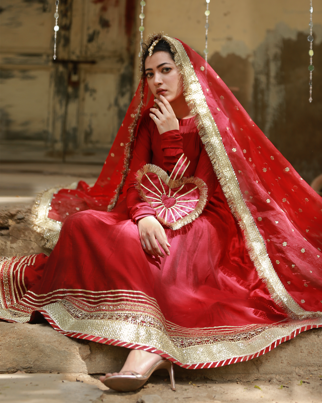 Zar | Formals Wear | Red - Official Zar stockist in UK - Sakeena London
