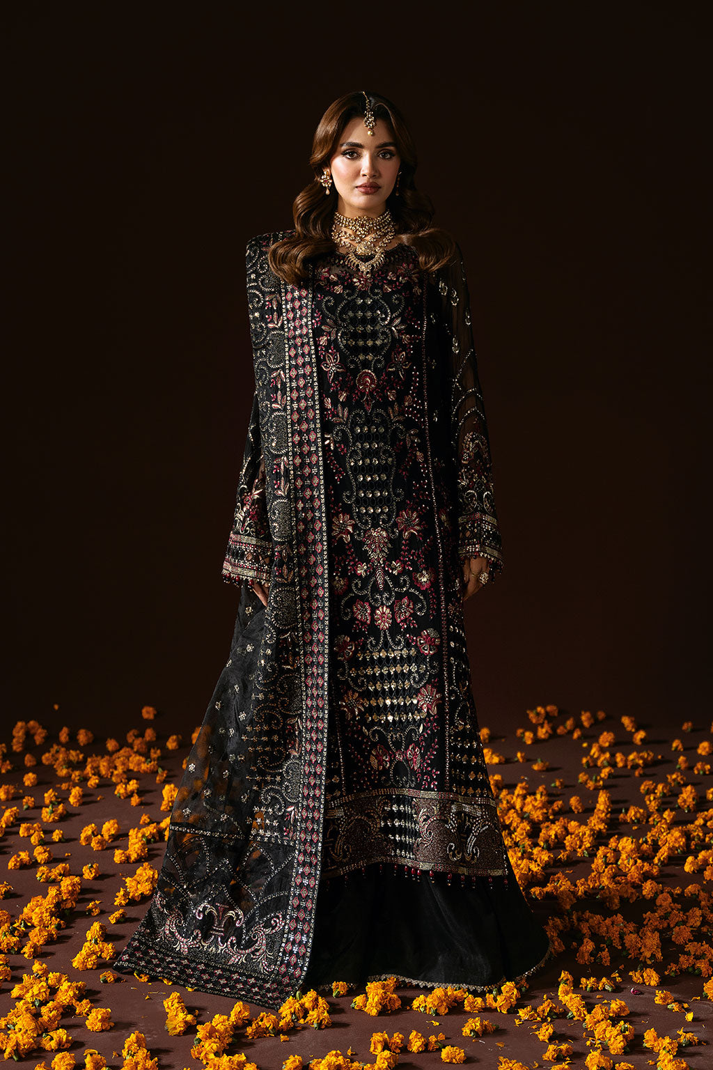 Ramsha | Dastak Luxury Chiffon Collection | Q-205 - Official Ramsha stockist in UK - Sakeena London