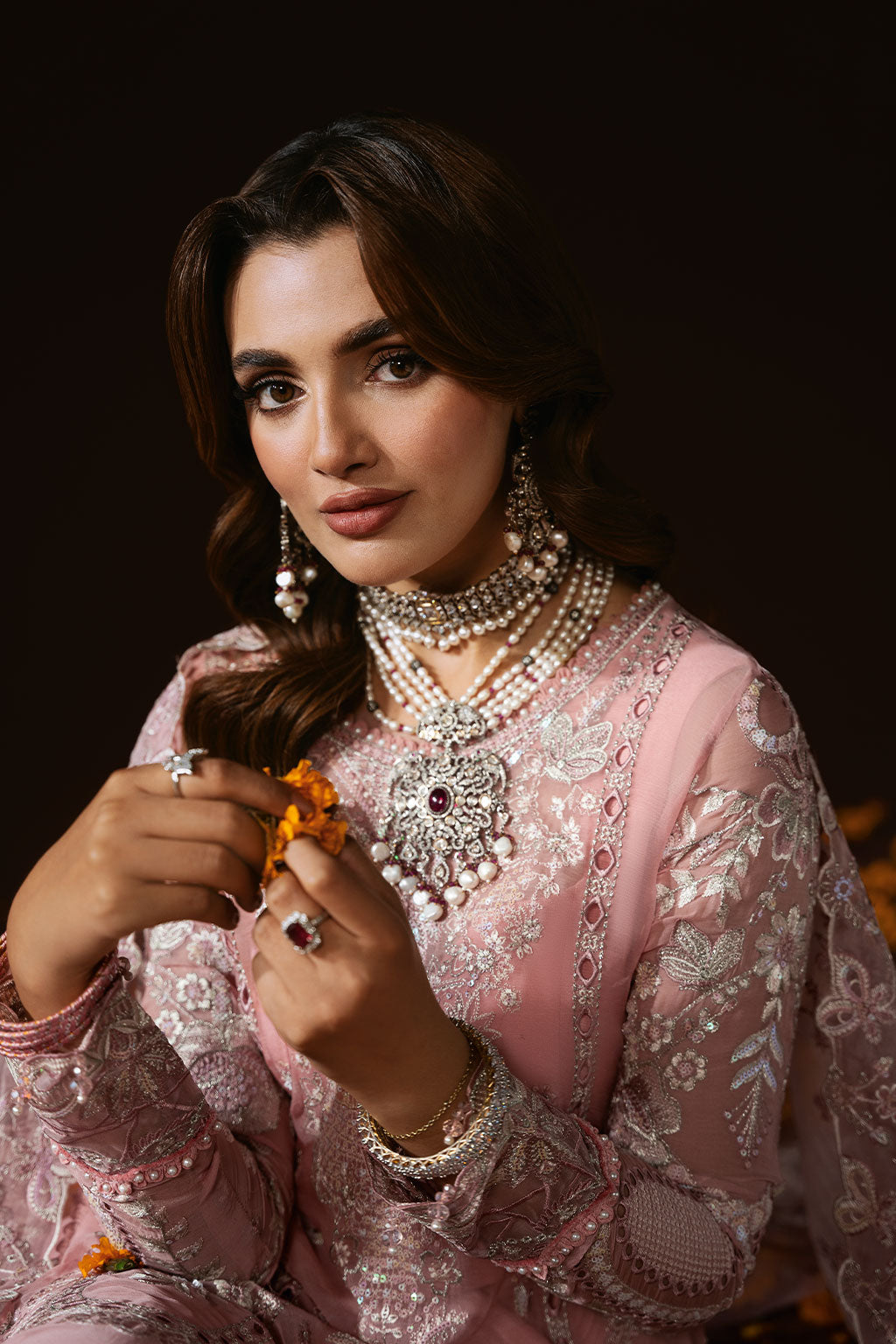 Ramsha | Dastak Luxury Chiffon Collection | Q-202 - Official Ramsha stockist in UK - Sakeena London