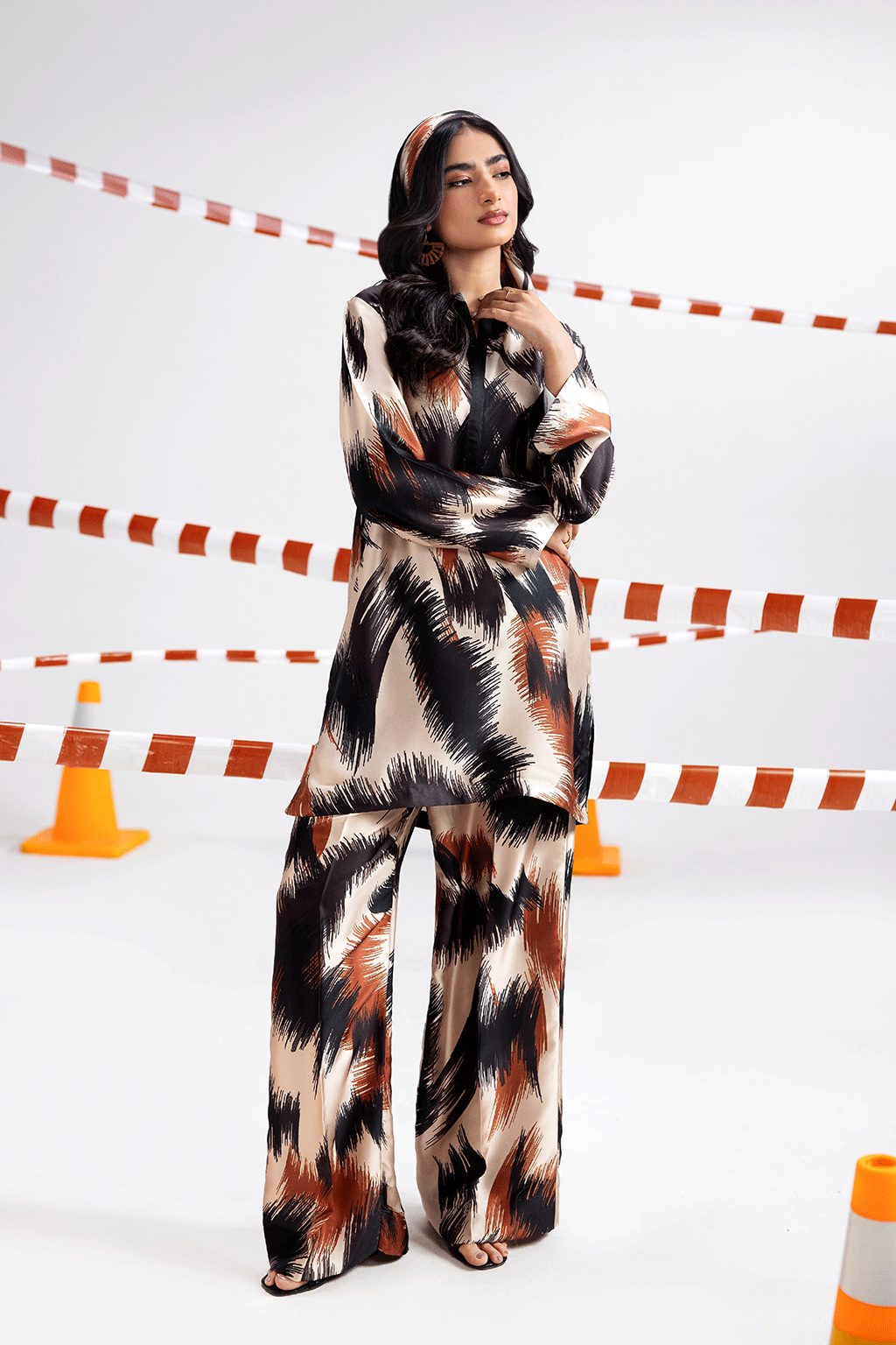 Afsanah | The Print Edit | SANDSHELL AP-116 - Official Afsanah stockist in UK - Sakeena London