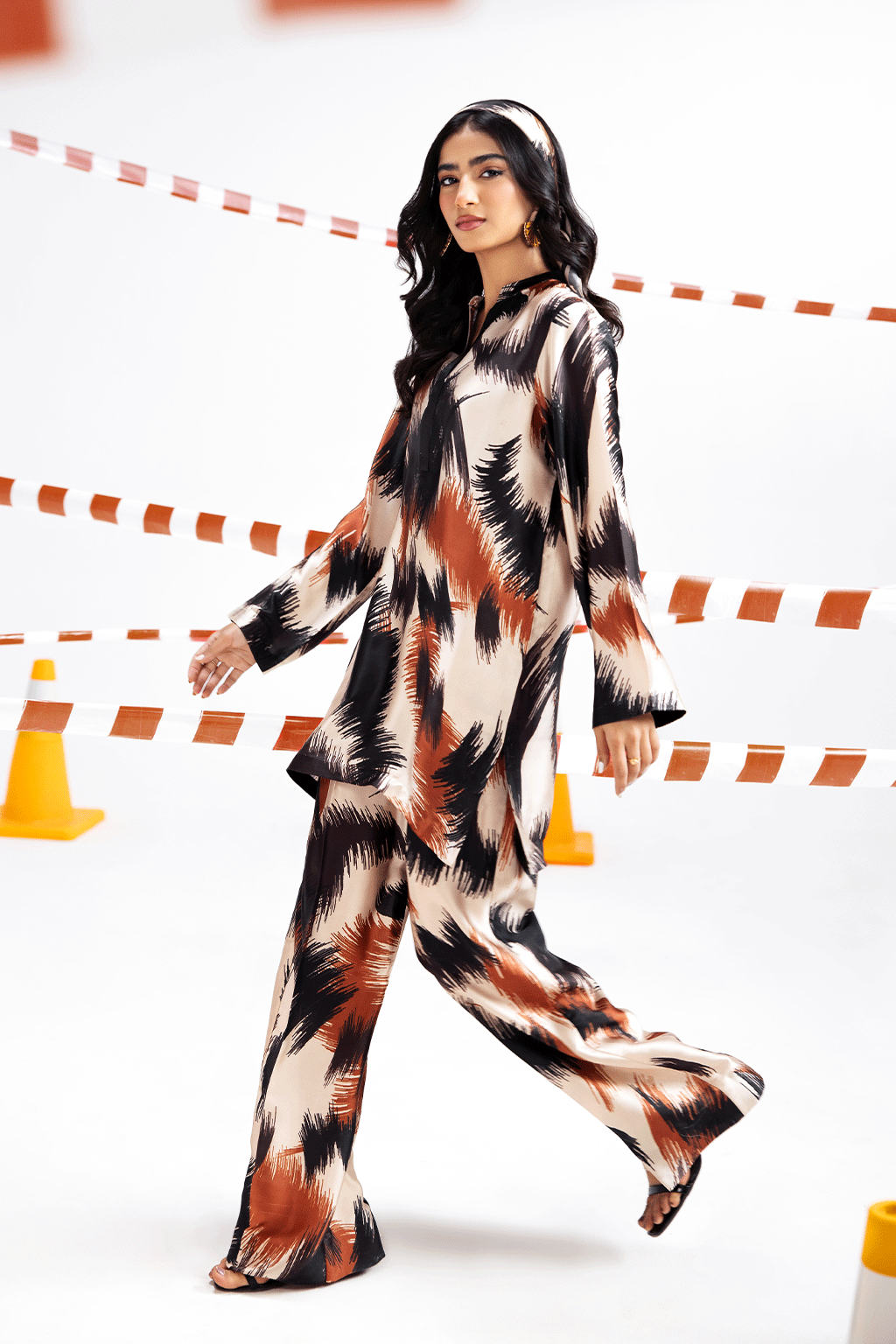 Afsanah | The Print Edit | SANDSHELL AP-116 - Official Afsanah stockist in UK - Sakeena London