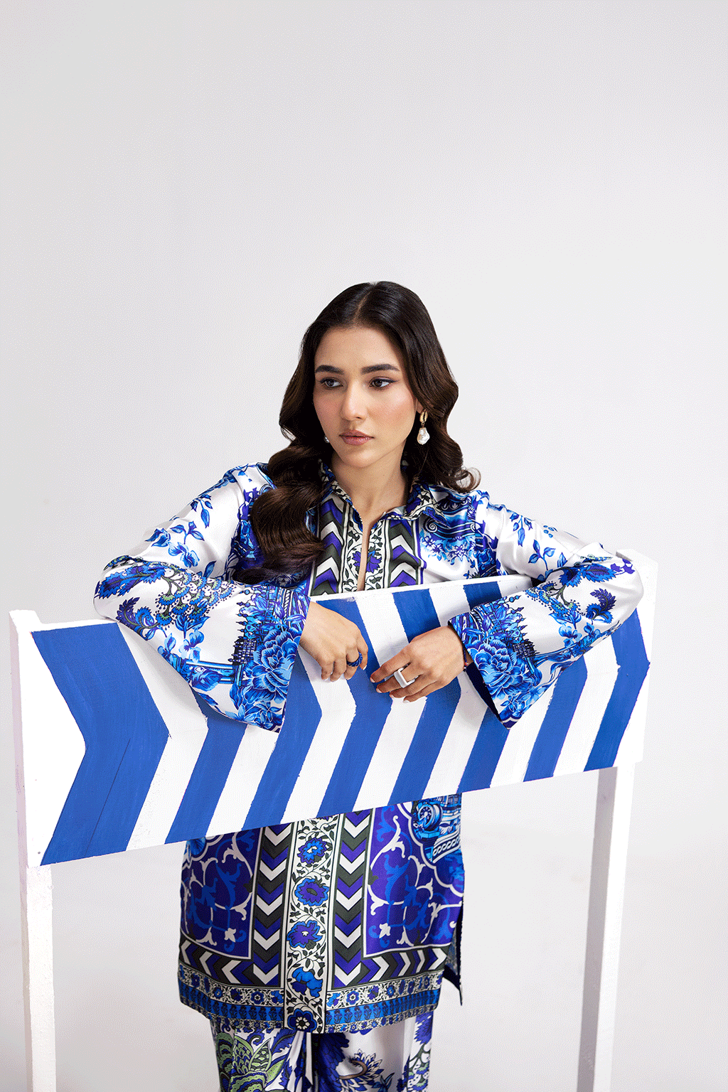 Afsanah | The Print Edit | OCHRE BLOOM AP-104 - Official Afsanah stockist in UK - Sakeena London