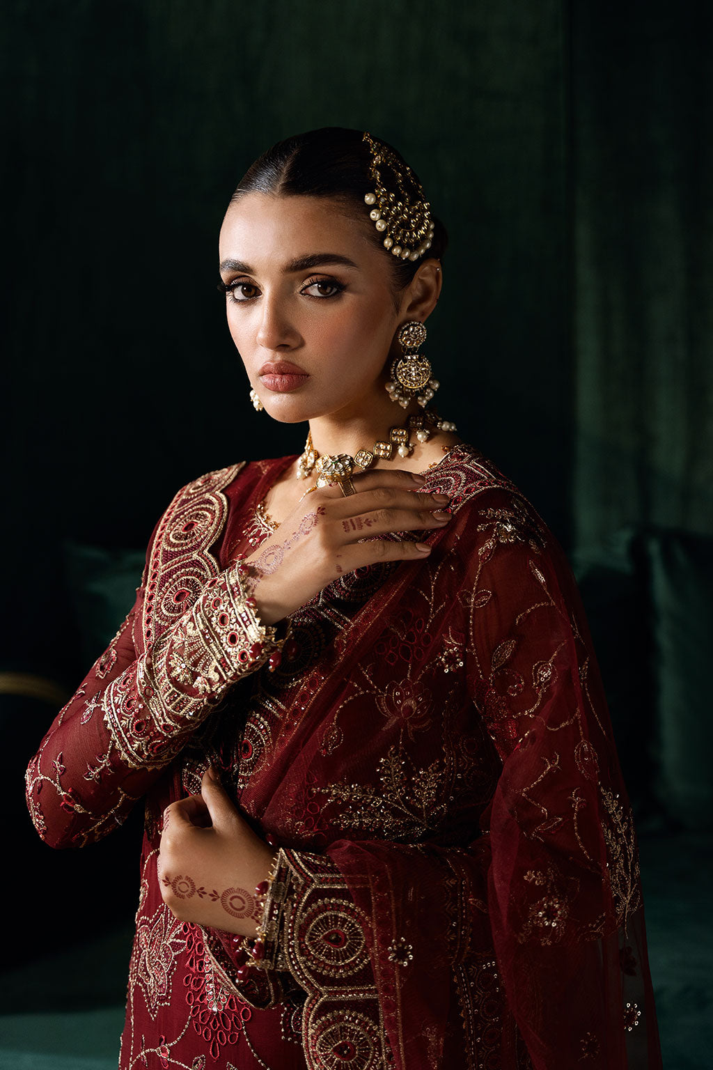 Ramsha | Dastak Luxury Chiffon Collection | Q-203 - Official Ramsha stockist in UK - Sakeena London