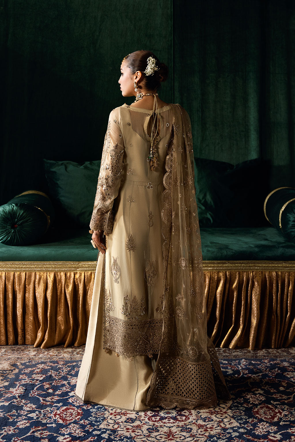 Ramsha | Dastak Luxury Chiffon Collection | Q-207 - Official Ramsha stockist in UK - Sakeena London