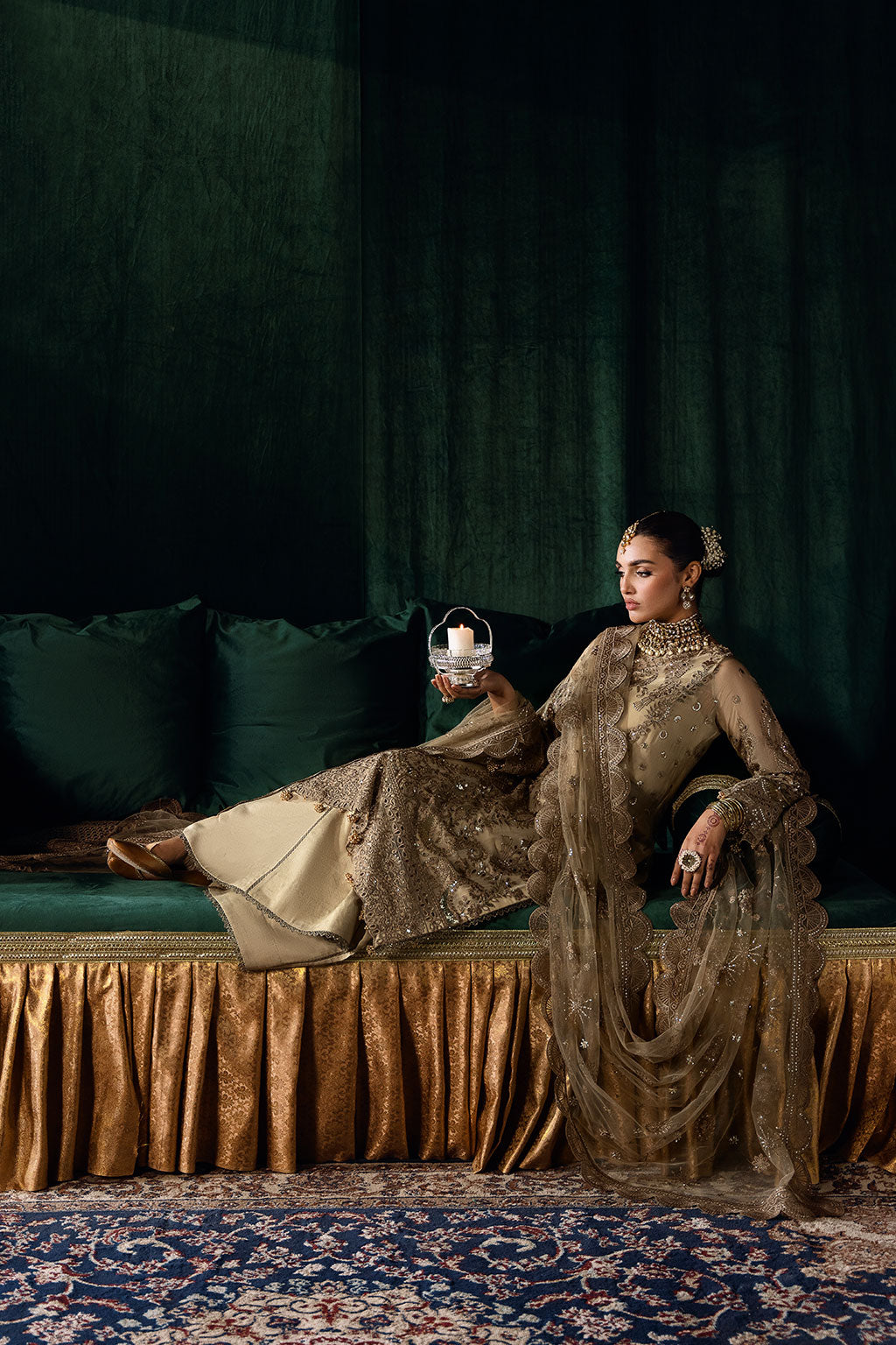 Ramsha | Dastak Luxury Chiffon Collection | Q-207 - Official Ramsha stockist in UK - Sakeena London