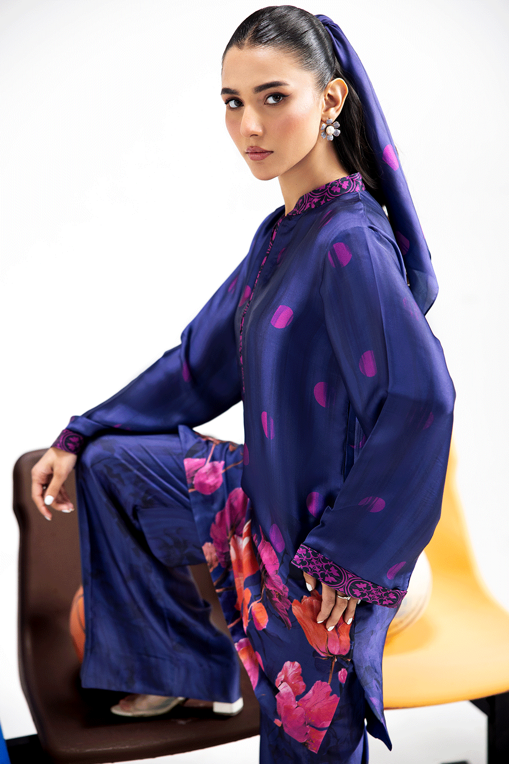 Afsanah | The Print Edit | CRYSTAL TALE AP-117 - Official Afsanah stockist in UK - Sakeena London