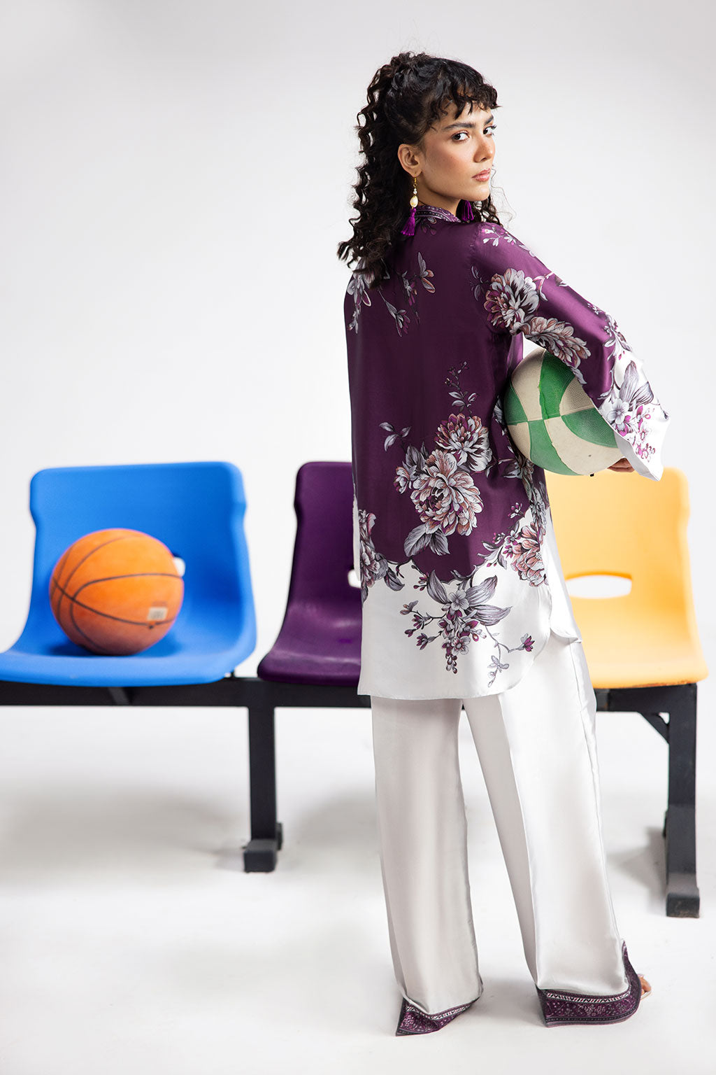 Afsanah | The Print Edit | PURPLE SAPPHIRE AP-114 - Official Afsanah stockist in UK - Sakeena London